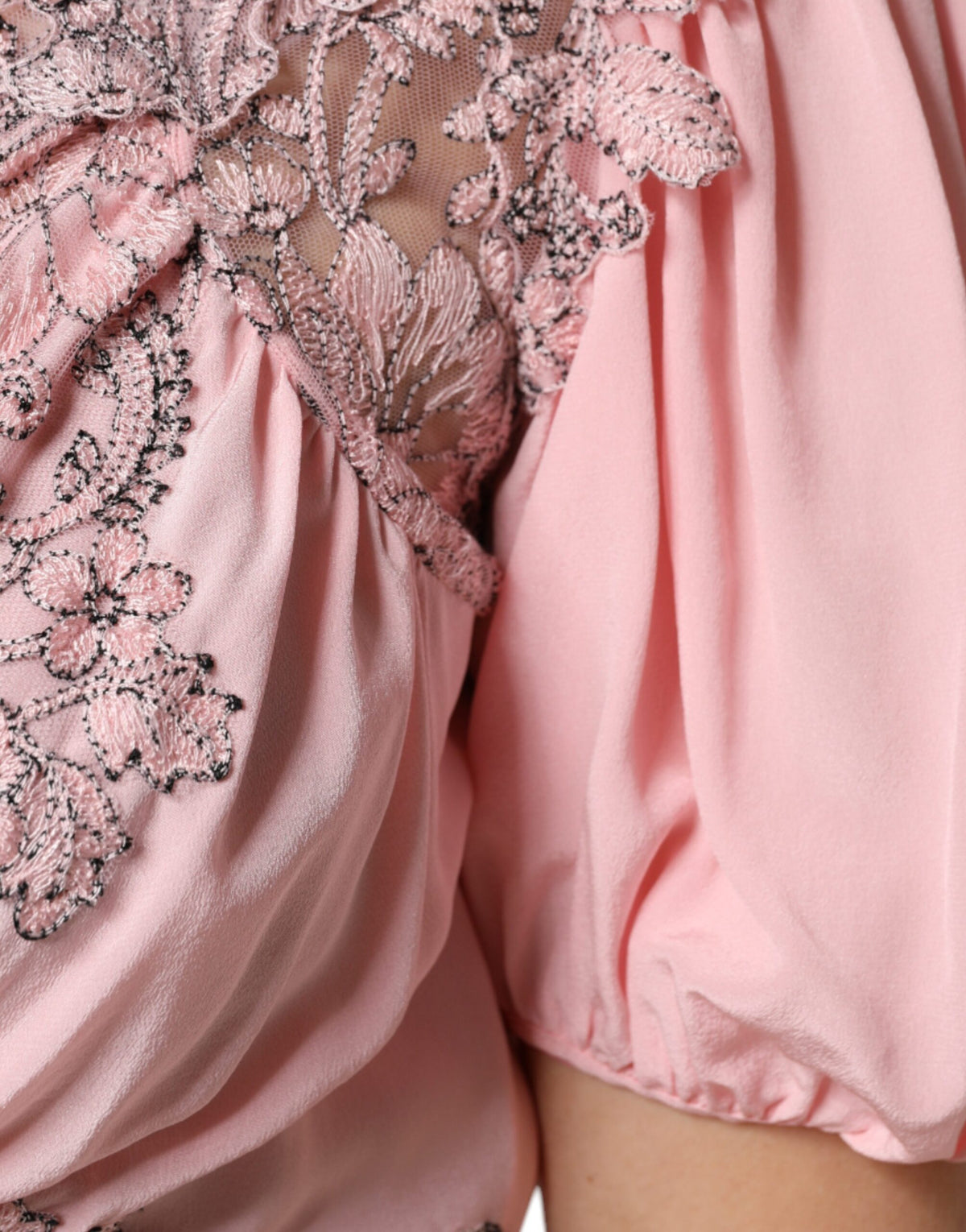 Experience the exquisite Ermanno Scervino Pink Floral Lace Midi Dress, a silk masterpiece that embodies Italian craftsmanship and elevates your allure for any occasion.