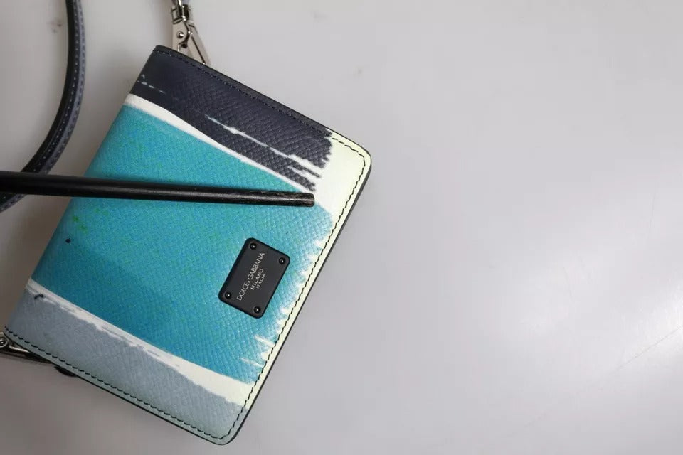 Discover the exquisite Dolce & Gabbana Multicolor Leather DG Logo Bifold Card Holder, a symbol of Italian craftsmanship that elevates your style with luxurious elegance.
