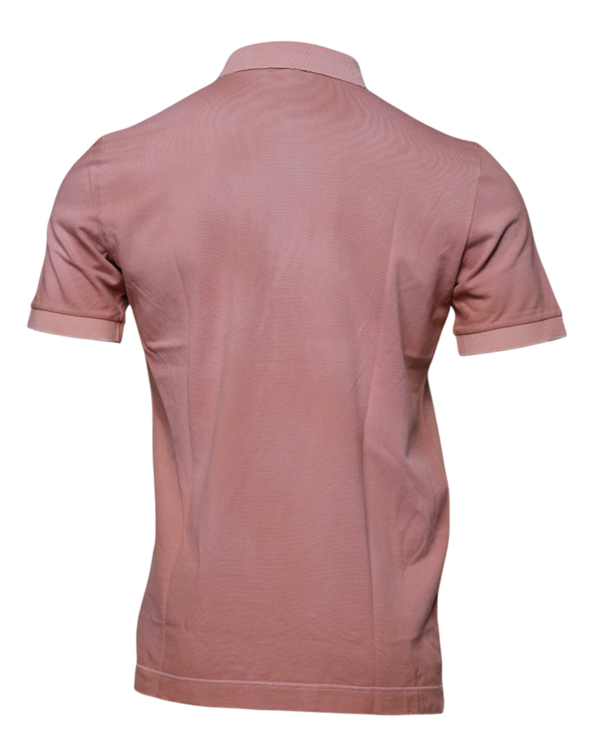 Elevate your wardrobe with the Dolce & Gabbana Pink Crown Collared Polo, a masterpiece of Italian craftsmanship in luxurious cotton, embodying timeless elegance and individuality.