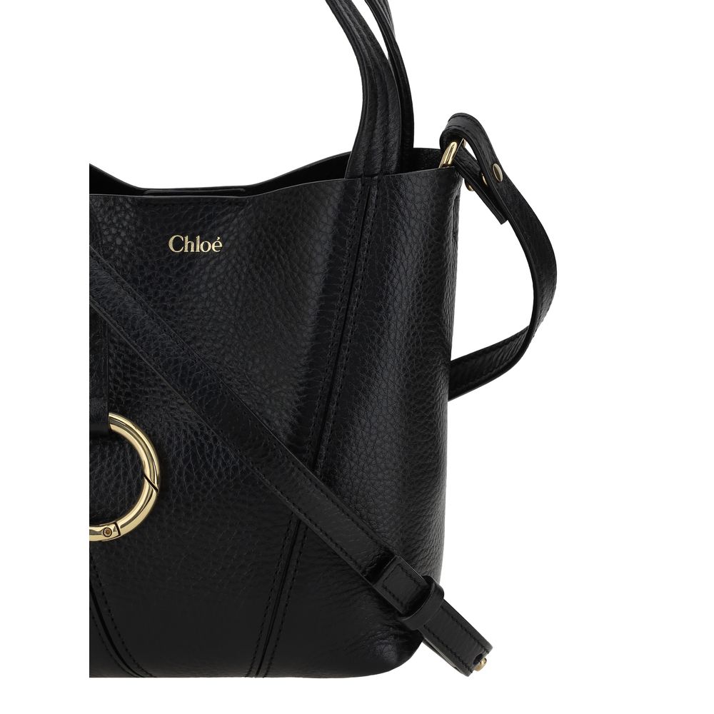 Chloé Black Calf Leather Bos Taurus Shoulder Bag - Timeless Elegance