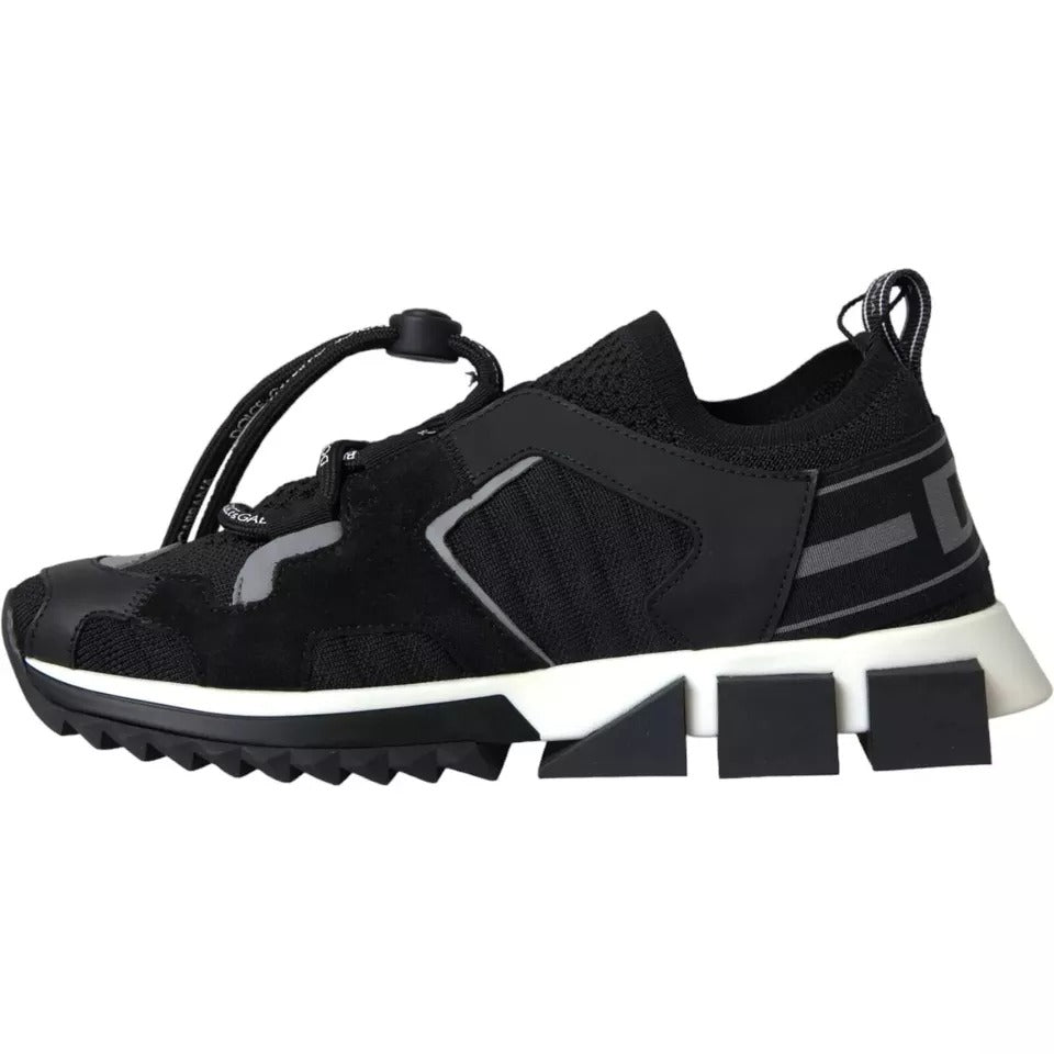 Step into the realm of luxury with Dolce & Gabbana's Sorrento Sneakers, crafted in Italy from a refined blend of exquisite materials for unparalleled elegance.