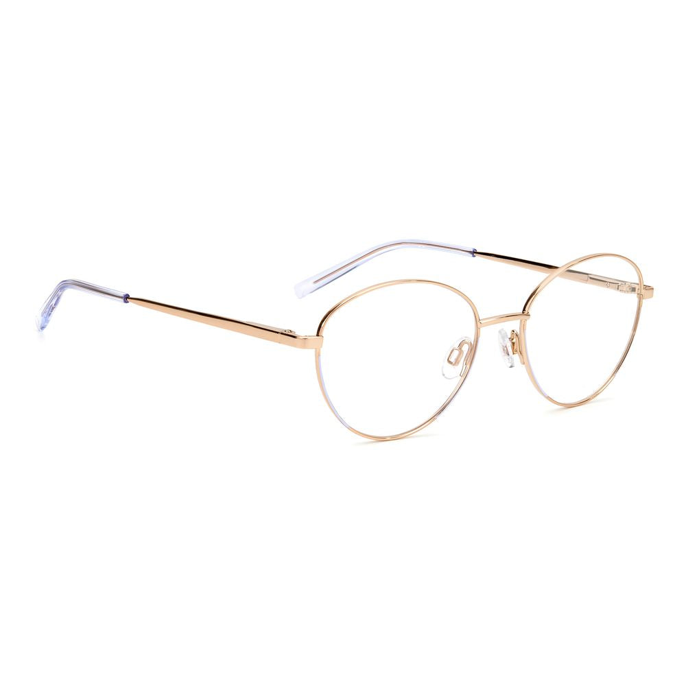 Elevate your style with M Missoni Purple Metal Glasses, where artisanal elegance meets luxurious craftsmanship, perfect for the discerning individual.