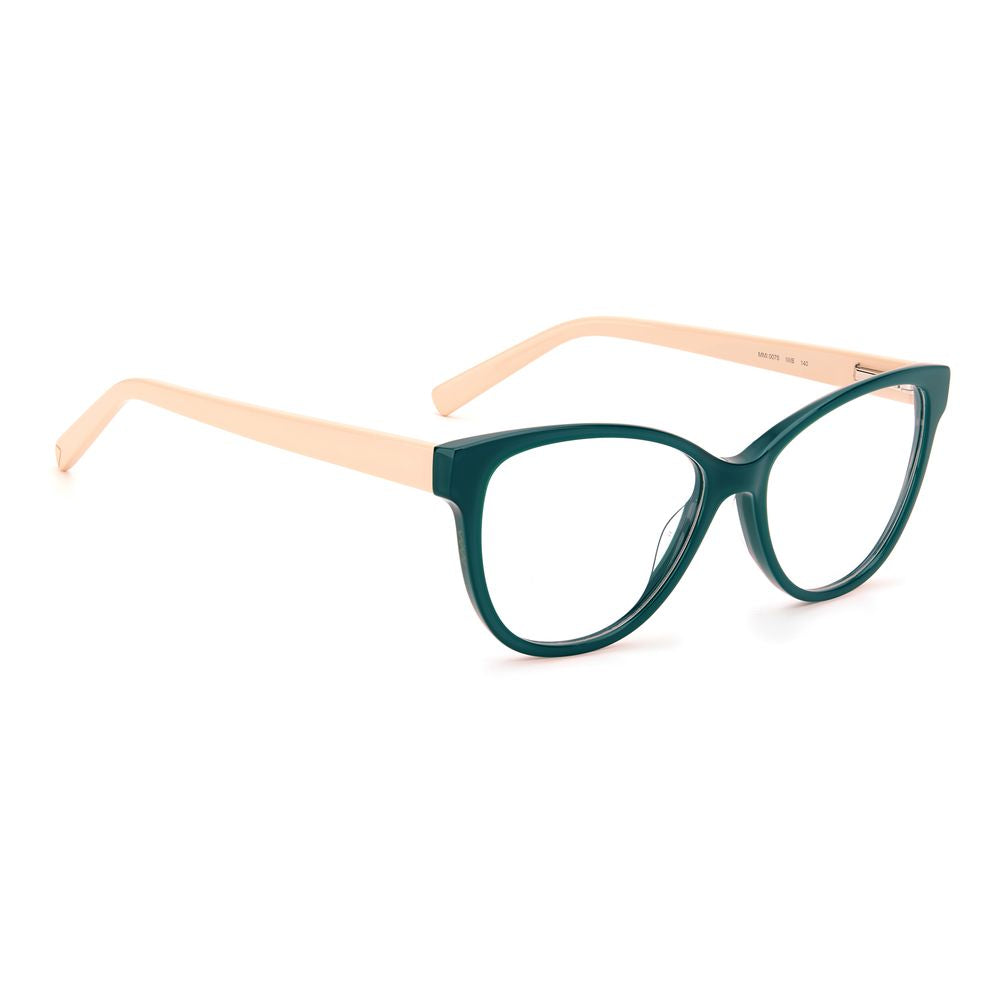 Discover the M Missoni Green Acetate Glasses, a blend of timeless elegance and modern artistry, crafted from premium materials for the discerning fashionista.