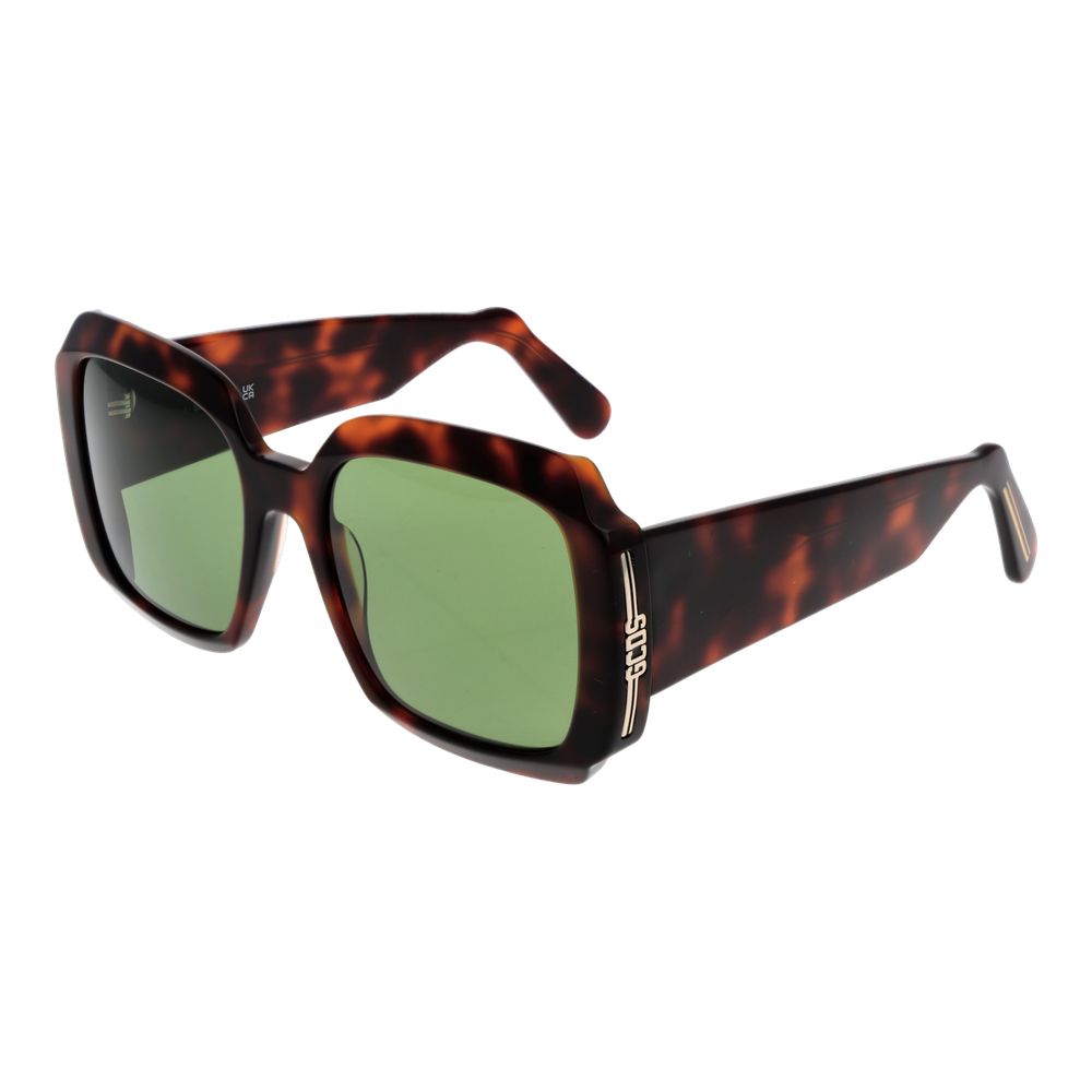 GCDS Brown Plastic Sunglasses - Elevate Your Elegance in Luxury