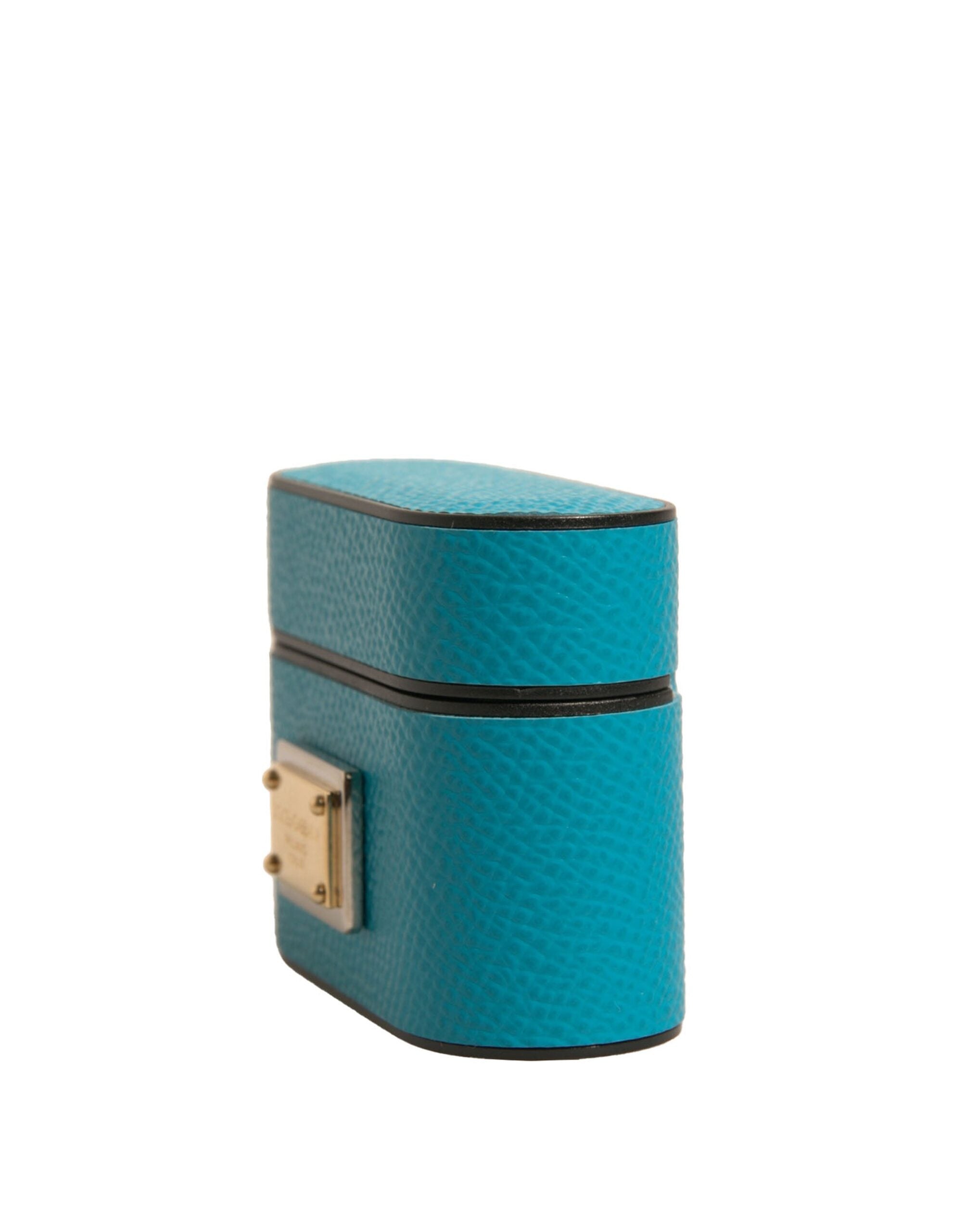 Discover the Dolce & Gabbana Green Leather Airpods Case, an exquisite blend of artisanal craftsmanship and luxurious design, perfect for the discerning connoisseur.