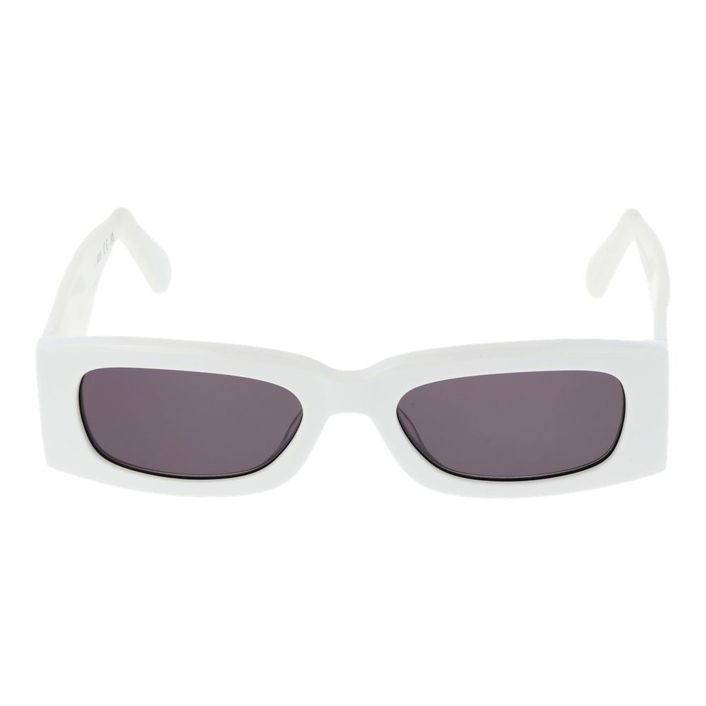 GCDS White Plastic Sunglasses - Luxurious Eyewear for All