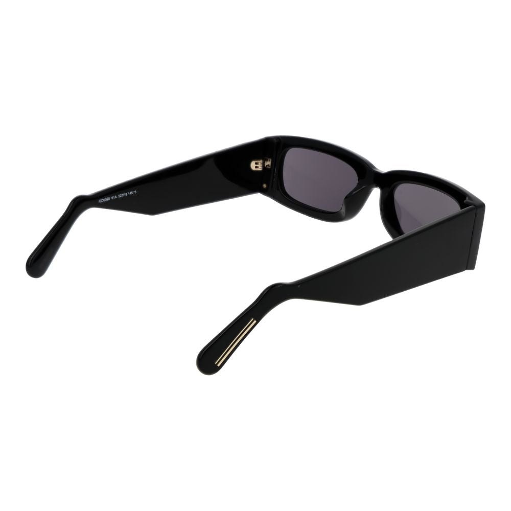 GCDS Black Acetate Sunglasses - Uncompromising Luxury Elegance