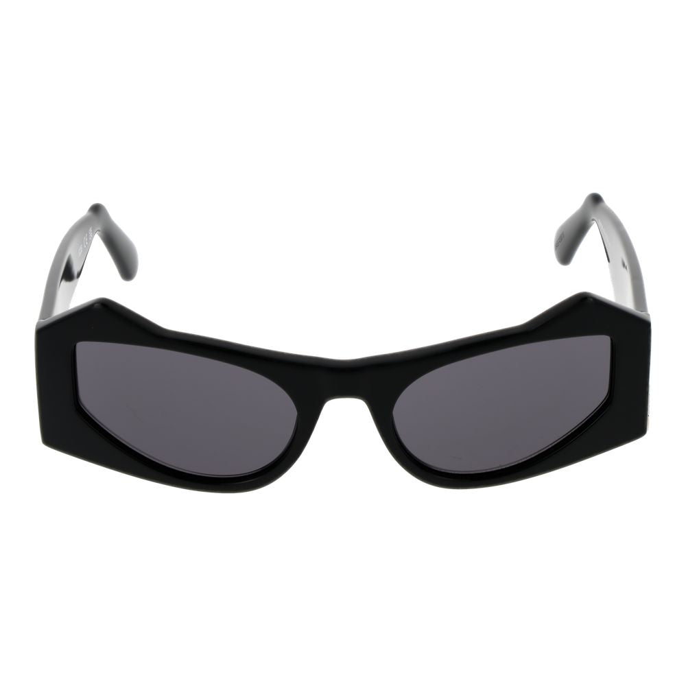 Elevate your style with GCDS Black Acetate Sunglasses, a masterpiece of contemporary luxury, blending exquisite craftsmanship with timeless elegance for the discerning connoisseur.