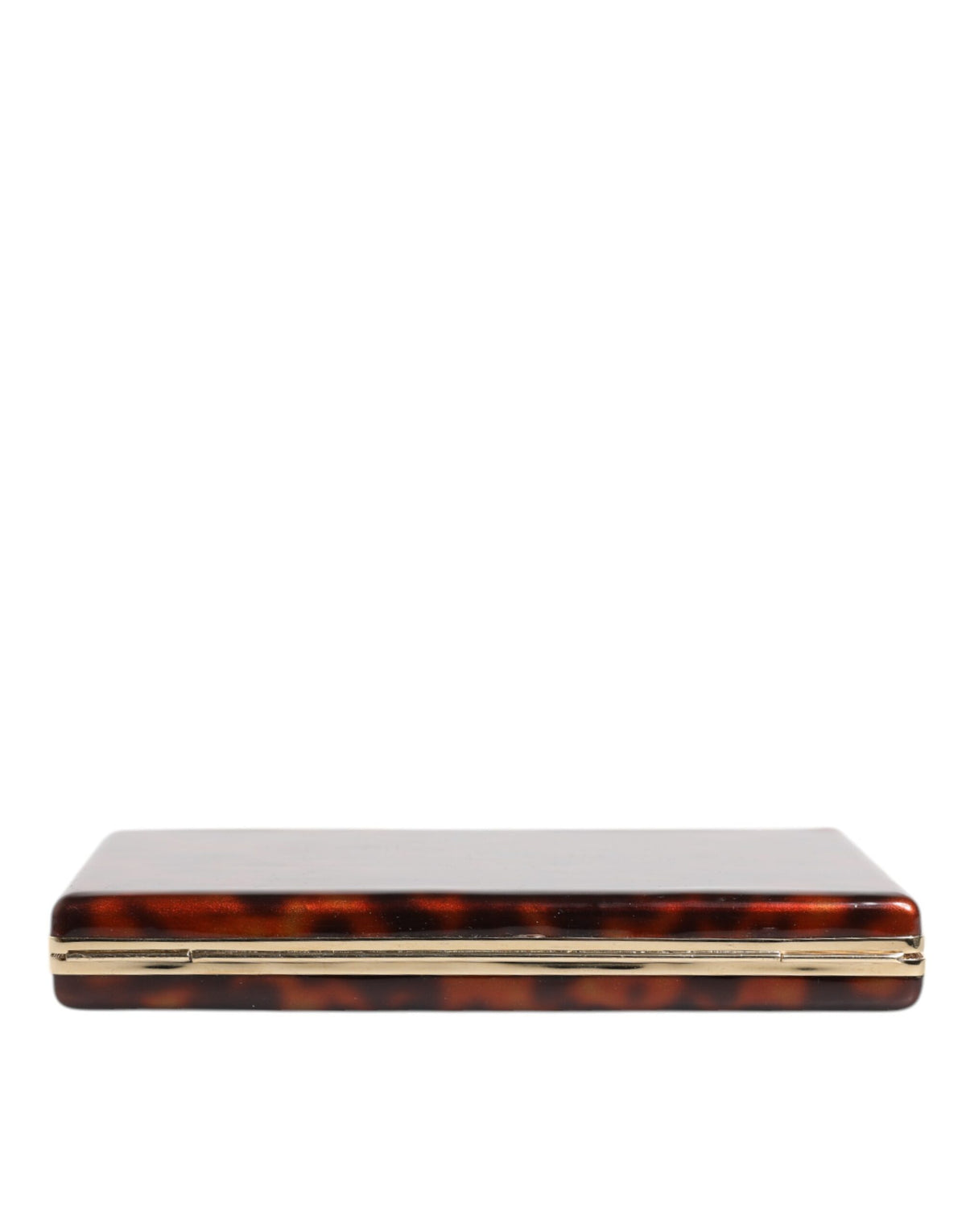 Elevate your evening elegance with the Dolce & Gabbana Brown Leather Clutch, a timeless masterpiece of Italian craftsmanship that embodies sophistication and allure.