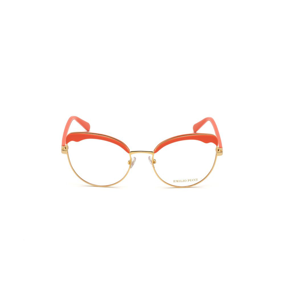 Emilio Pucci Gold Metal Glasses – Artisanal Luxury Frames