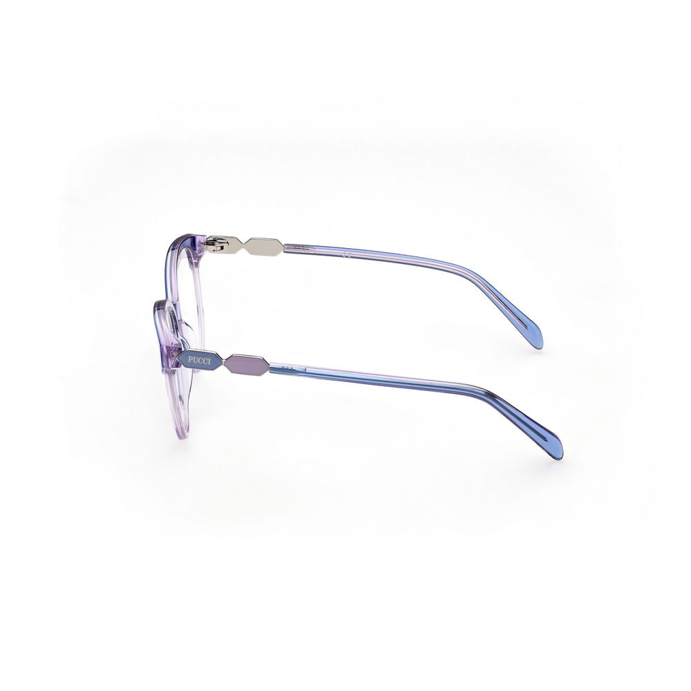 Emilio Pucci Blue Acetate Glasses - Exquisite Designer Frames