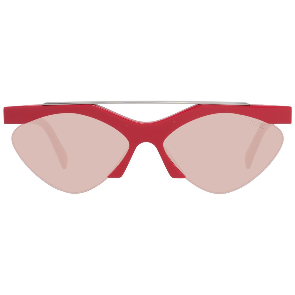 Emilio Pucci Red Metal Sunglasses – Artisanal Luxury Eyewear