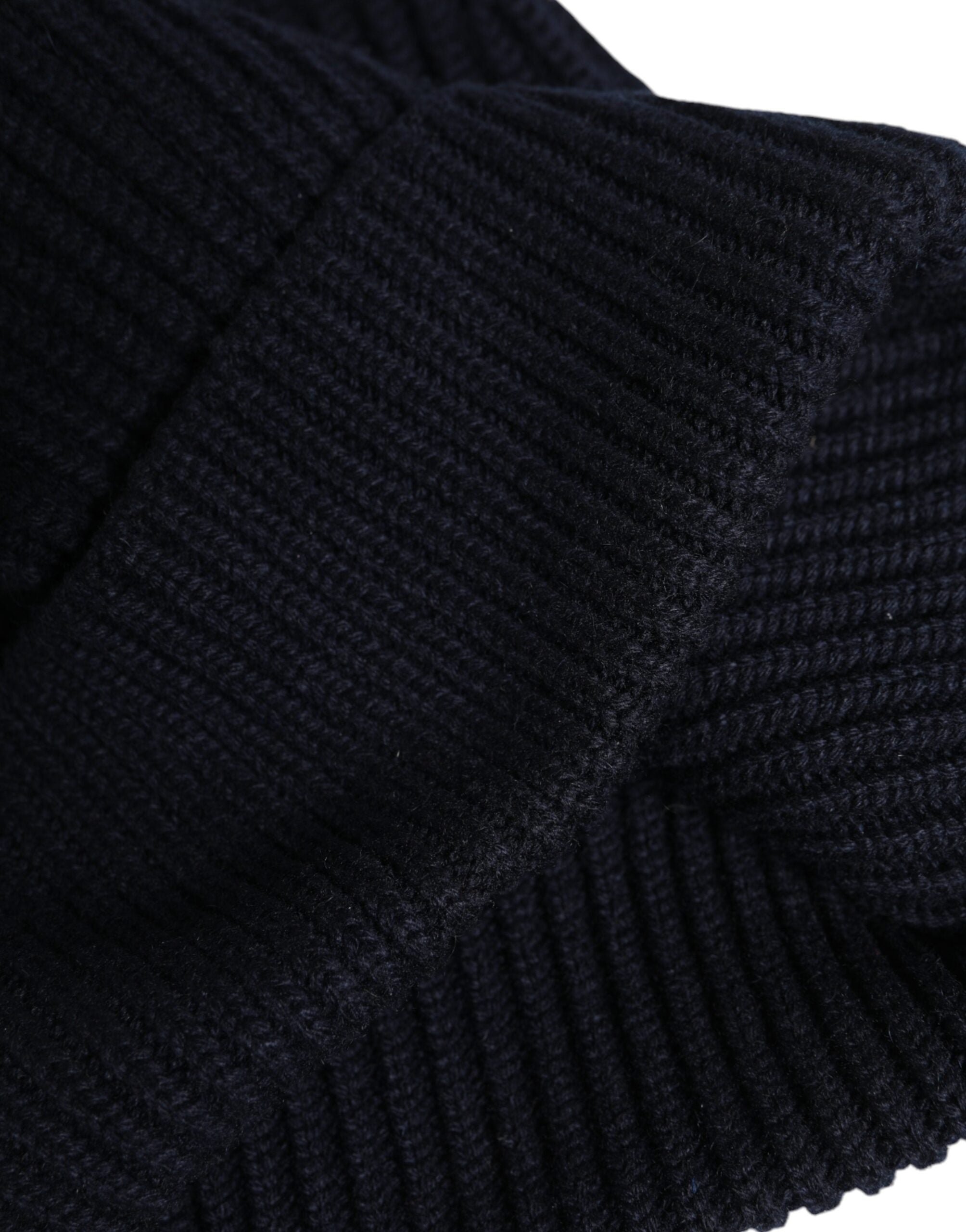 Dolce & Gabbana Cashmere Beanie Hat - Luxurious Winter Elegance
