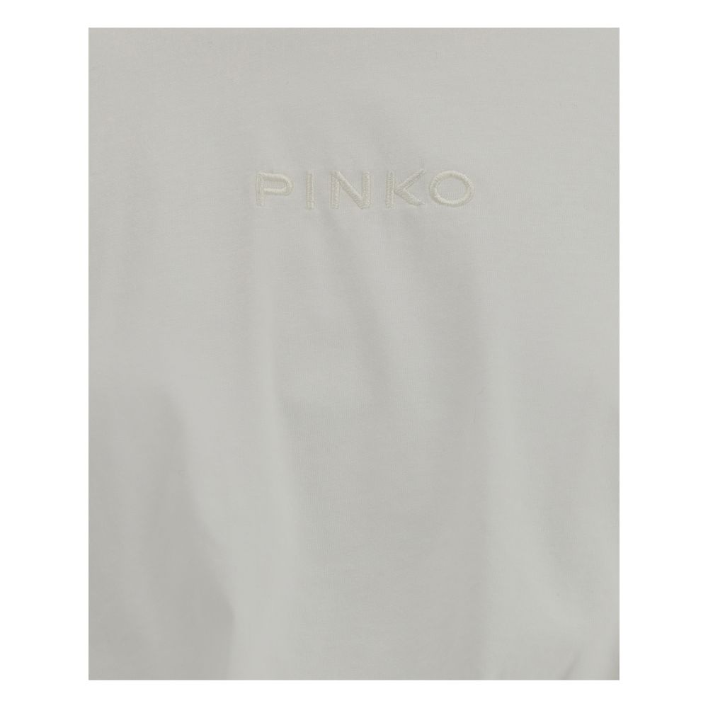 PINKO White Cotton T-Shirt