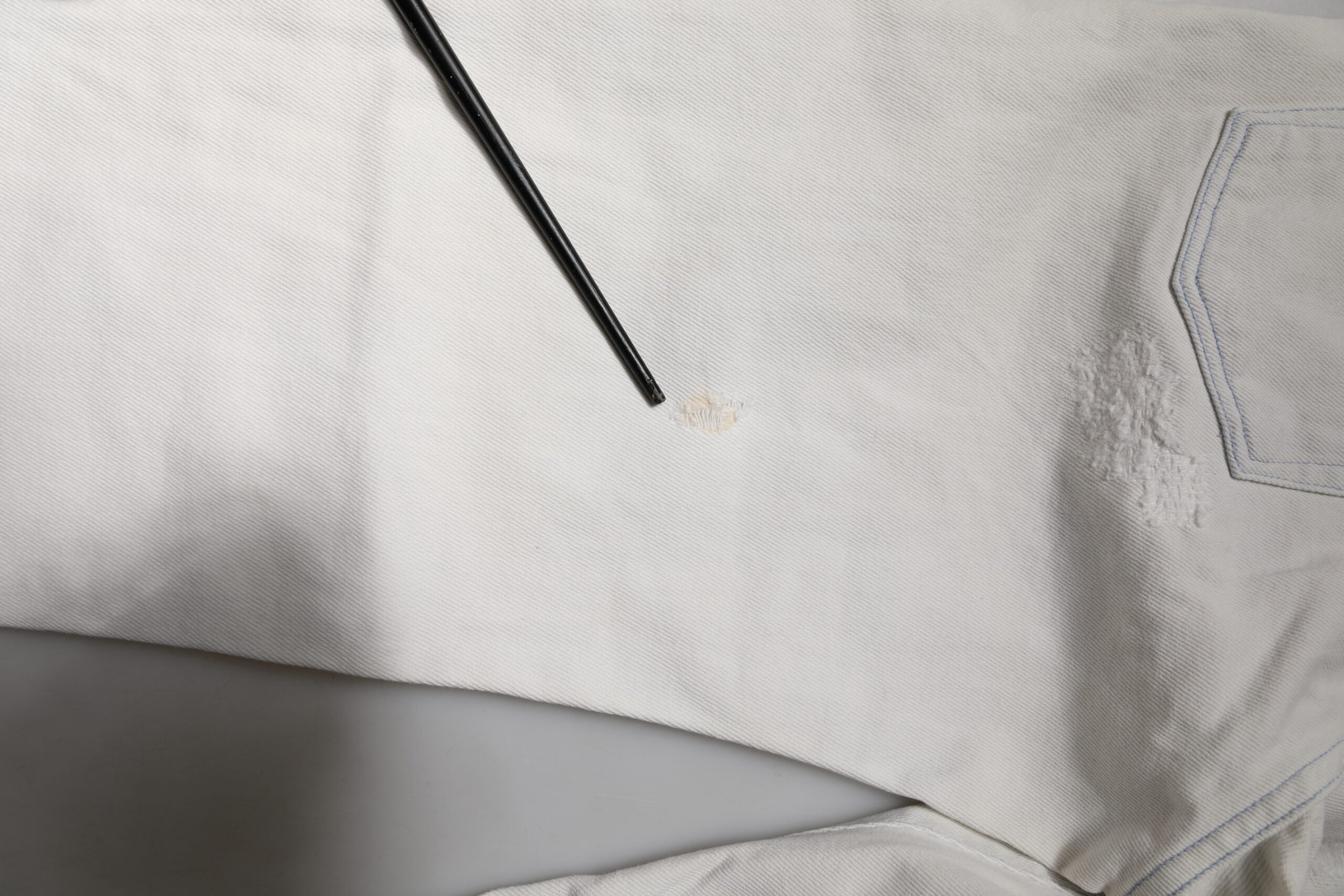 Dolce & Gabbana White Cotton Stretch Skinny Slim Denim Jeans