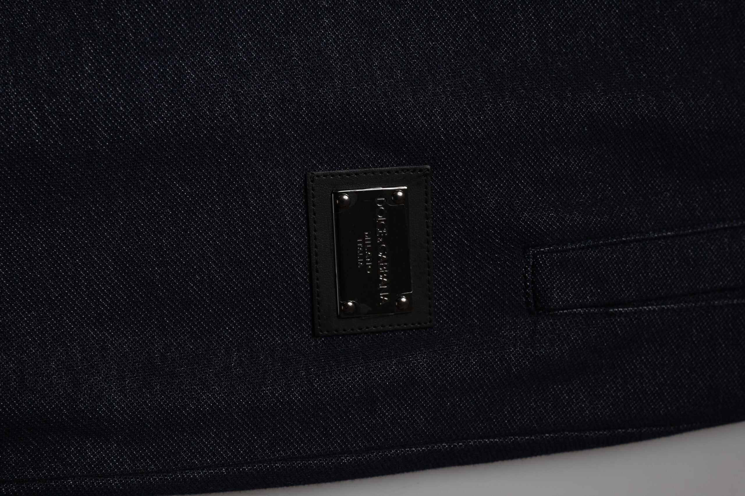 Dolce & Gabbana Black Jacquard Jogger Men Sweatpants Pants