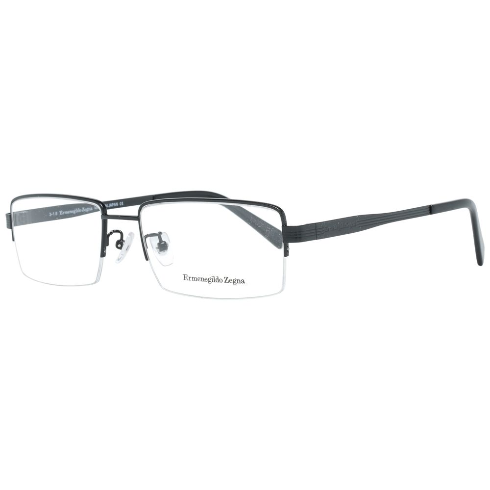 Ermenegildo Zegna Black Men Optical Frames - DEA STILOSA MILANO