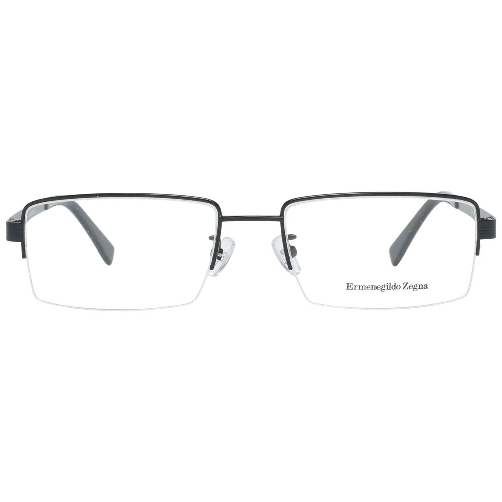 Ermenegildo Zegna Black Men Optical Frames - DEA STILOSA MILANO