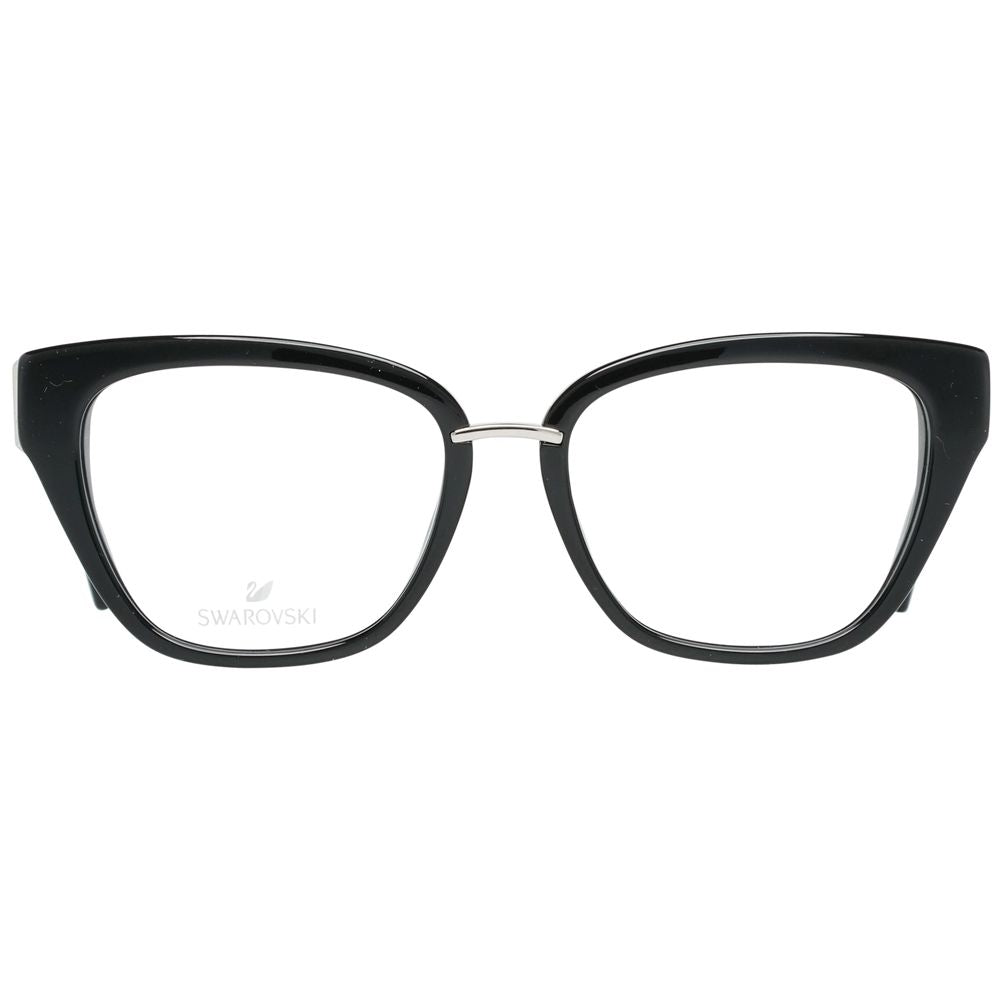 Swarovski Black Women Optical Frames - DEA STILOSA MILANO