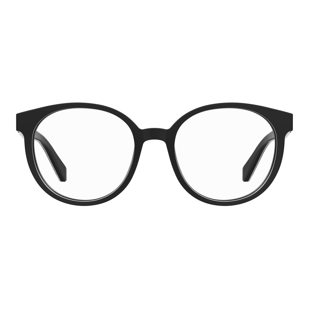 Discover the allure of Love Moschino Black Acetate Glasses, where exquisite craftsmanship meets timeless elegance, elevating your style with luxurious sophistication.