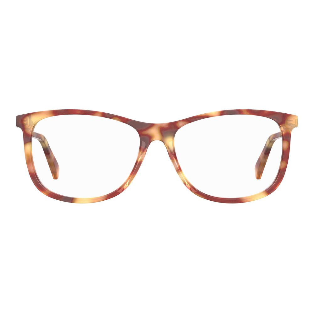 Discover the Love Moschino Brown Acetate Glasses, where exquisite craftsmanship meets luxurious design, perfect for elevating your style with timeless elegance.