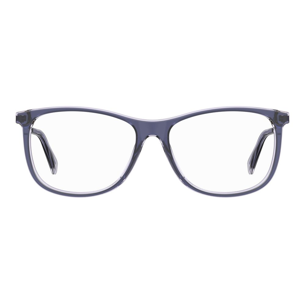 Discover the Love Moschino Purple Acetate Glasses, where exquisite craftsmanship meets luxurious design, elevating your style with captivating elegance.