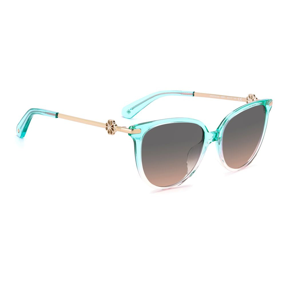 Discover the exquisite Kate Spade Green Acetate Sunglasses, a luxurious blend of premium craftsmanship and chic design, perfect for the discerning individual.