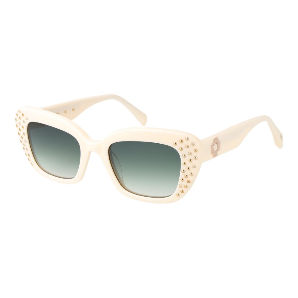 Indulge in the luxurious elegance of Maje Cream Acetate Sunglasses, a timeless accessory that elevates your style with exquisite craftsmanship and sophisticated allure.