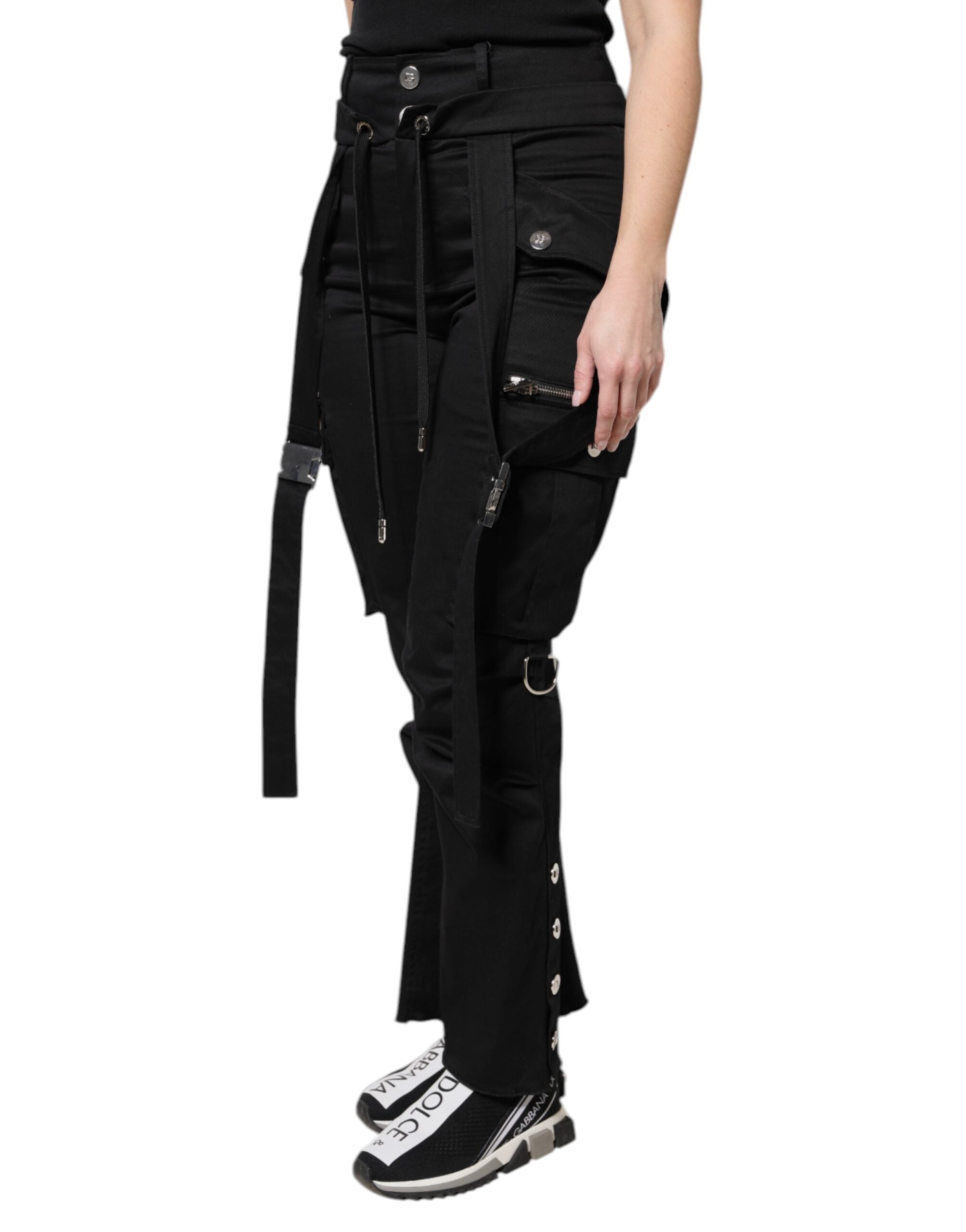 Dolce & Gabbana High Waist Cargo Pants - Timeless Luxury Fashion