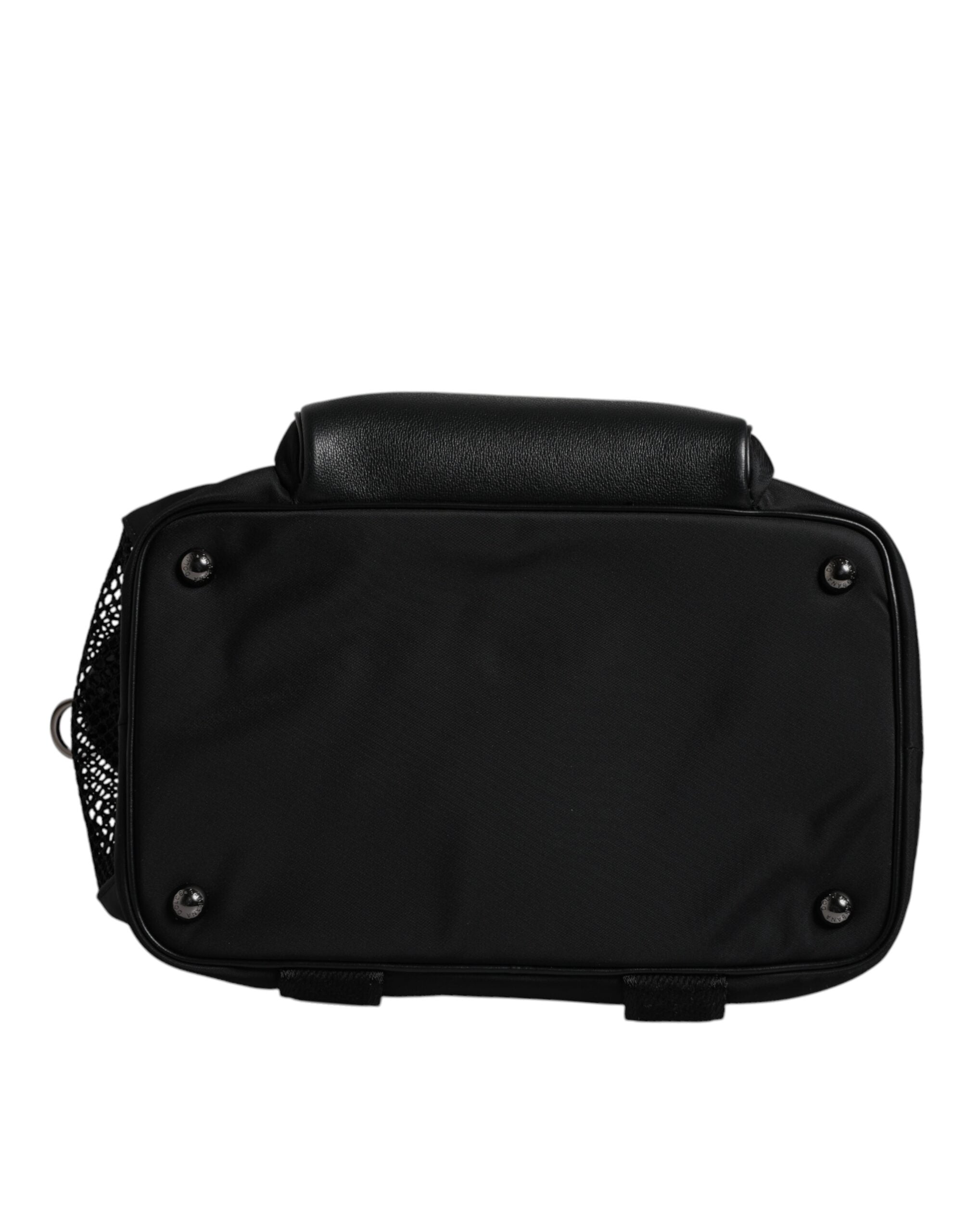 Elevate your lifestyle with the Dolce & Gabbana Black Shoulder Strap Pet Carry Bag, a fusion of exquisite craftsmanship and luxurious materials, perfect for the discerning pet owner.