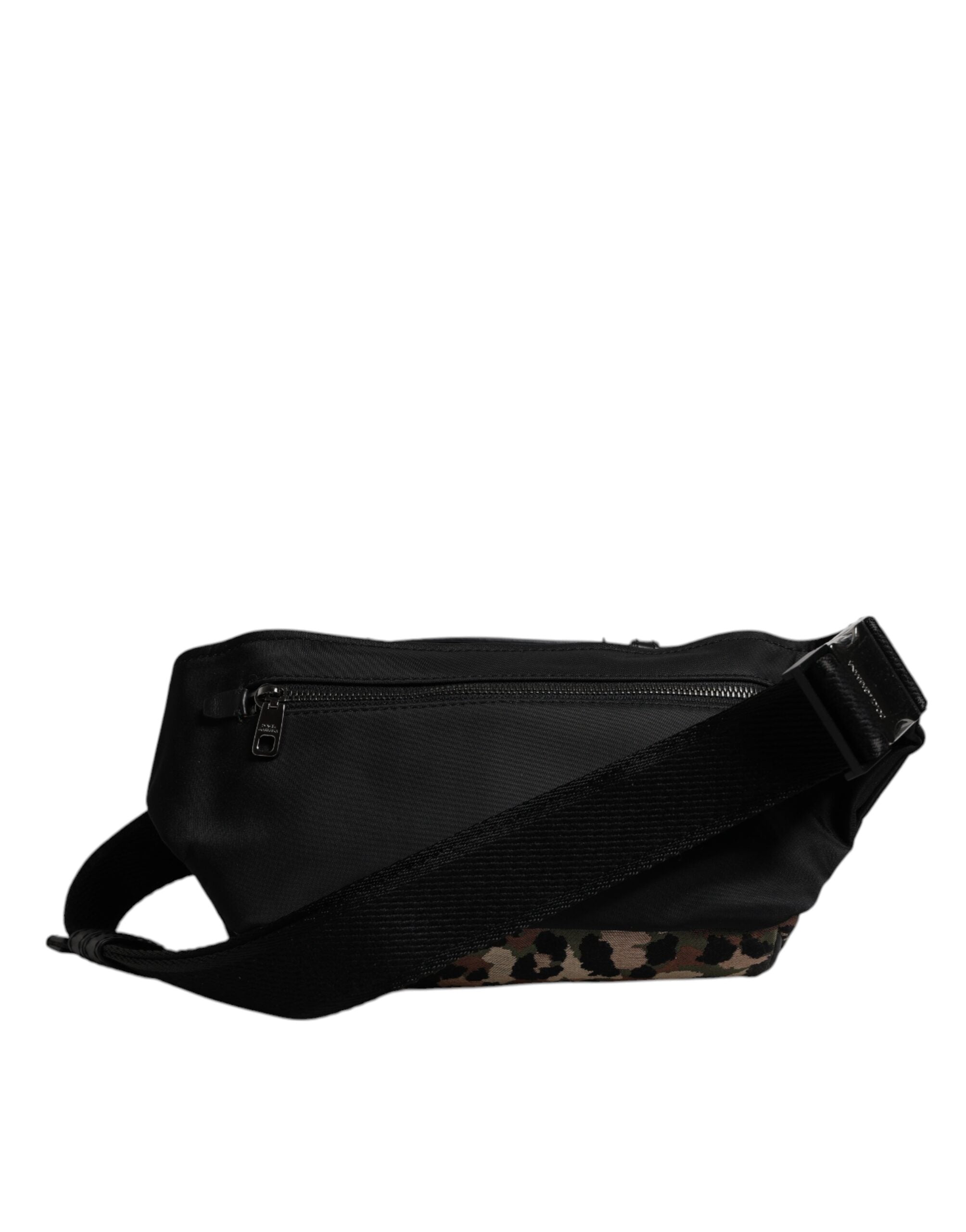 Elevate your style with the Dolce & Gabbana Multicolor Leopard DG Logo Belt Waist Fanny Pack Bag, a luxurious blend of premium materials and exquisite Italian craftsmanship, perfect for the discerning individual.