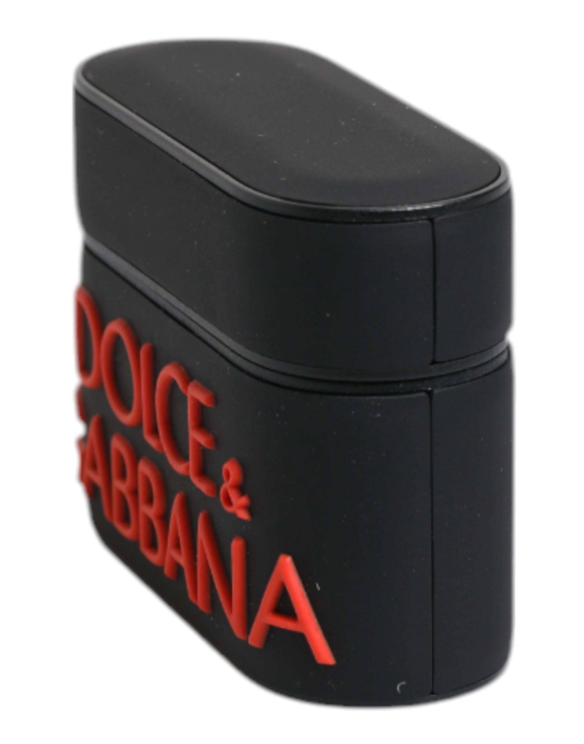 Discover the Dolce & Gabbana Black Orange Silicone Embossed Logo Airpods Case, a masterpiece of Italian craftsmanship that merges luxury with everyday elegance.