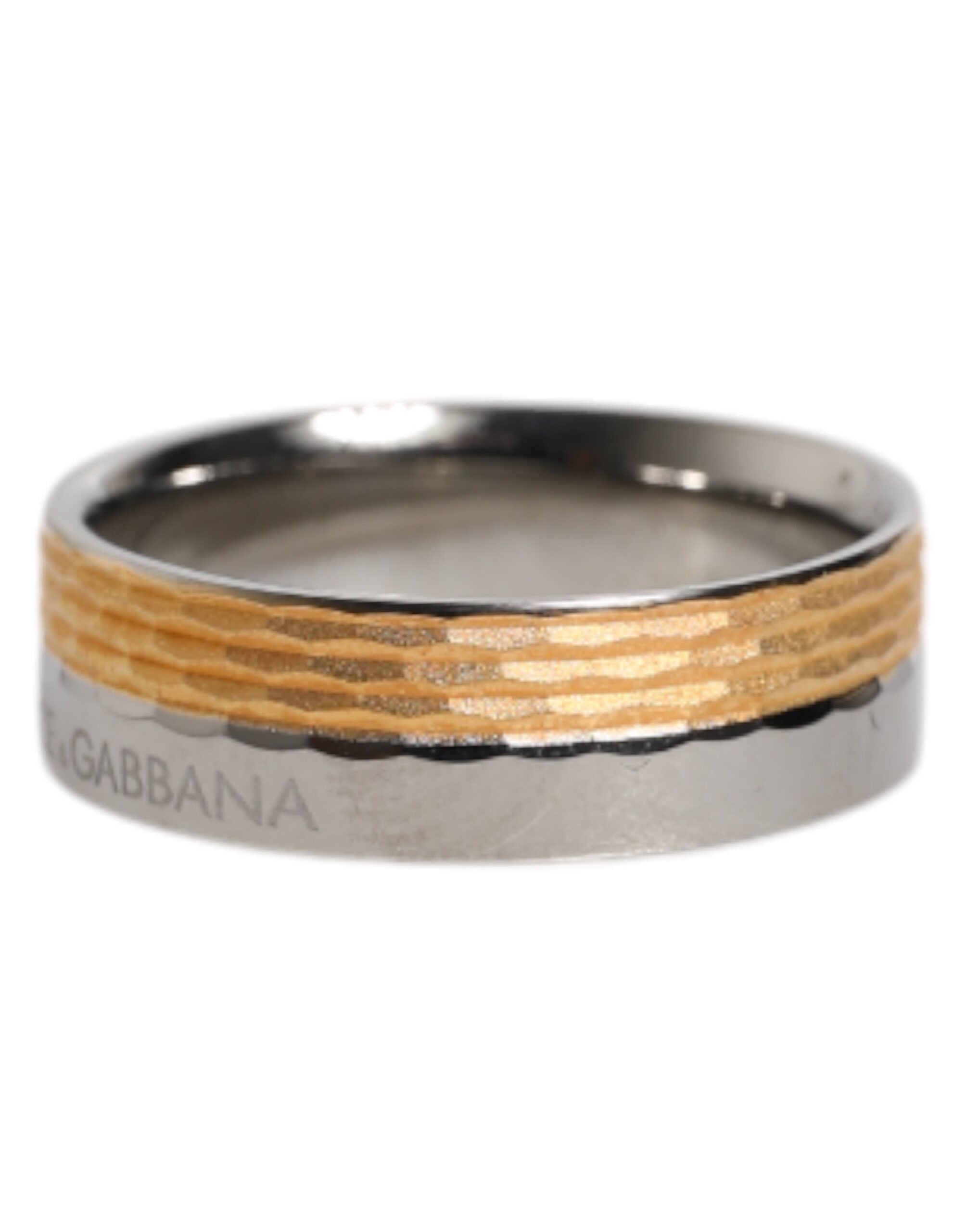 Dolce & Gabbana DG Logo Ring - Exquisite Brass Luxury Statement