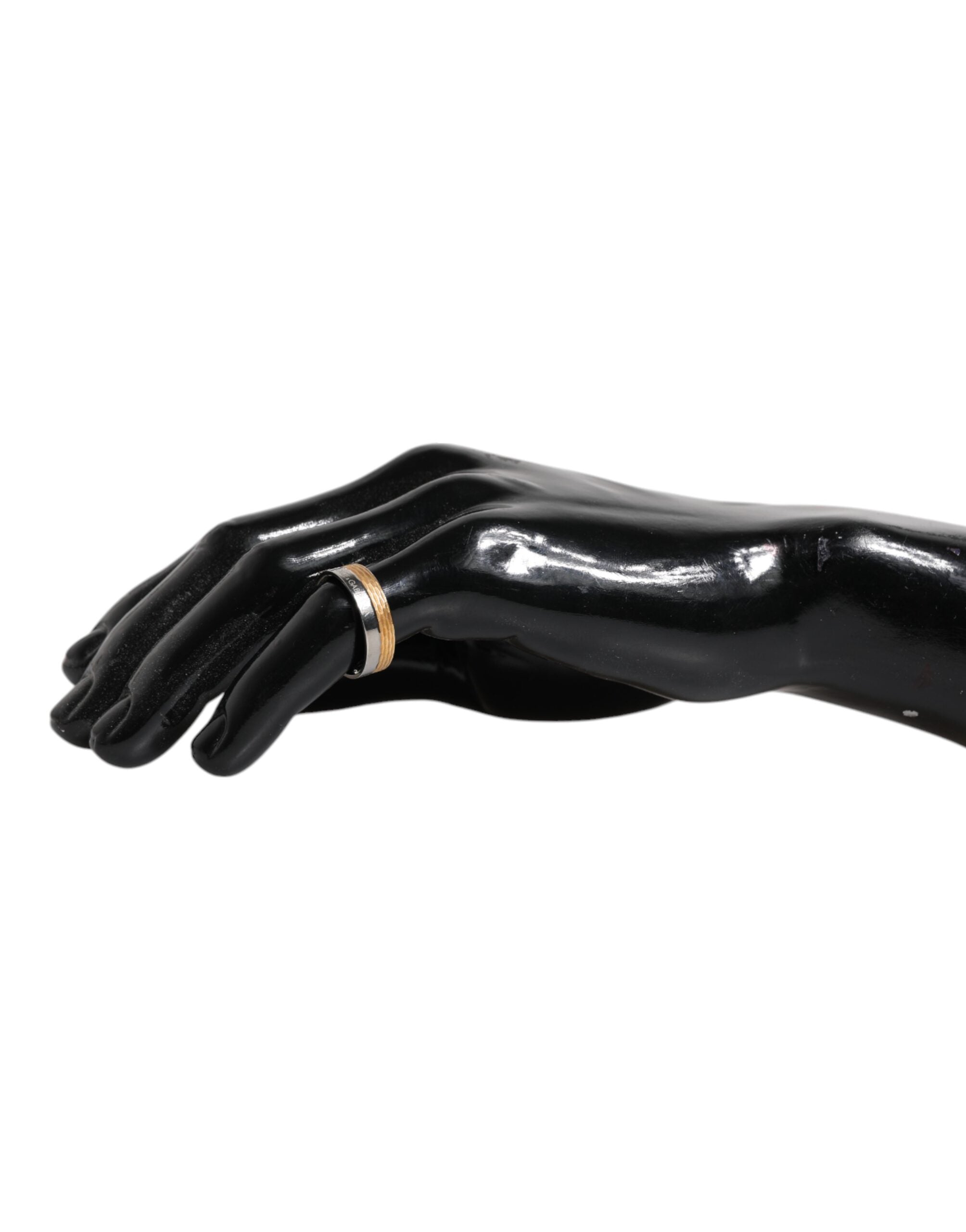 Dolce & Gabbana DG Logo Ring - Exquisite Brass Luxury Statement