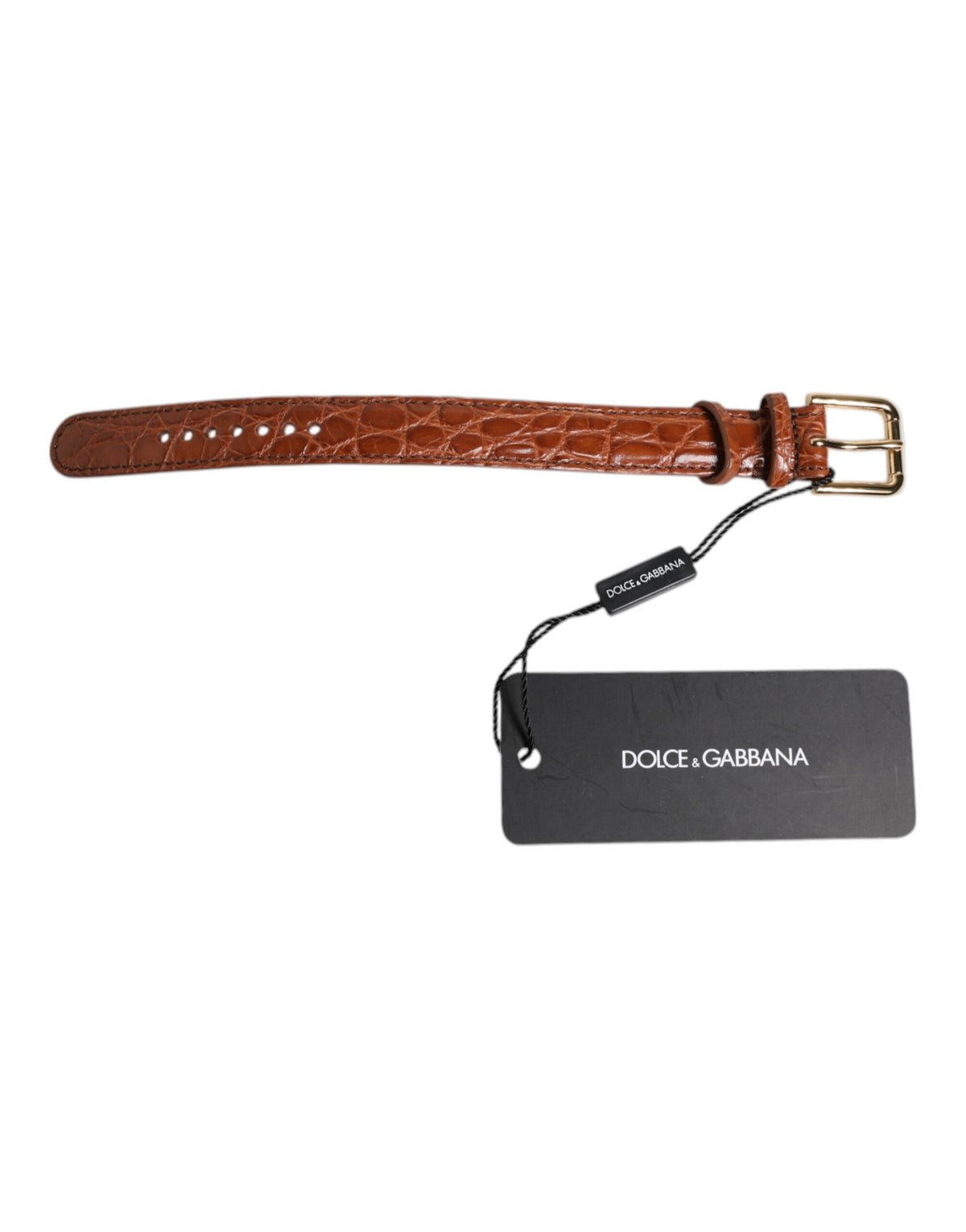 Indulge in the exquisite Dolce & Gabbana Brown Textured Leather Armband, where artisanal craftsmanship meets timeless elegance, elevating your style with luxurious allure.