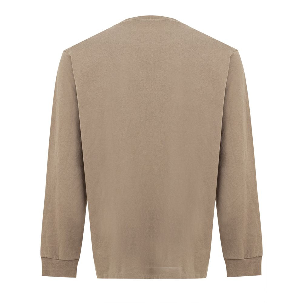 Discover the Dsquared² Beige Cotton T-Shirt, a masterpiece of 100% cotton that redefines luxury with its relaxed fit and modern design, perfect for the discerning individual.