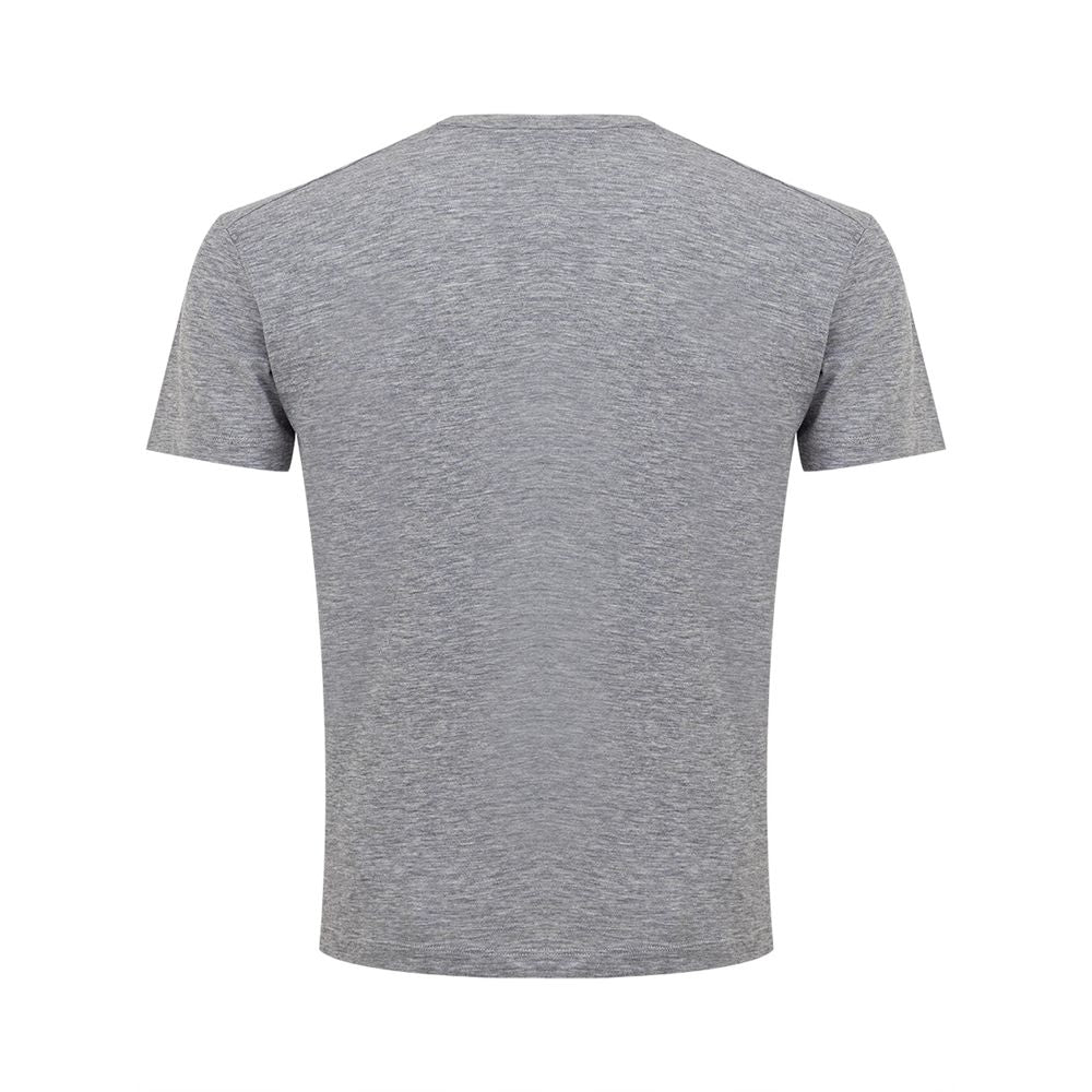 Elevate your wardrobe with the Dsquared² Gray Cotton T-Shirt, a luxurious blend of soft cotton and striking design, perfect for those who embody sophistication and style.