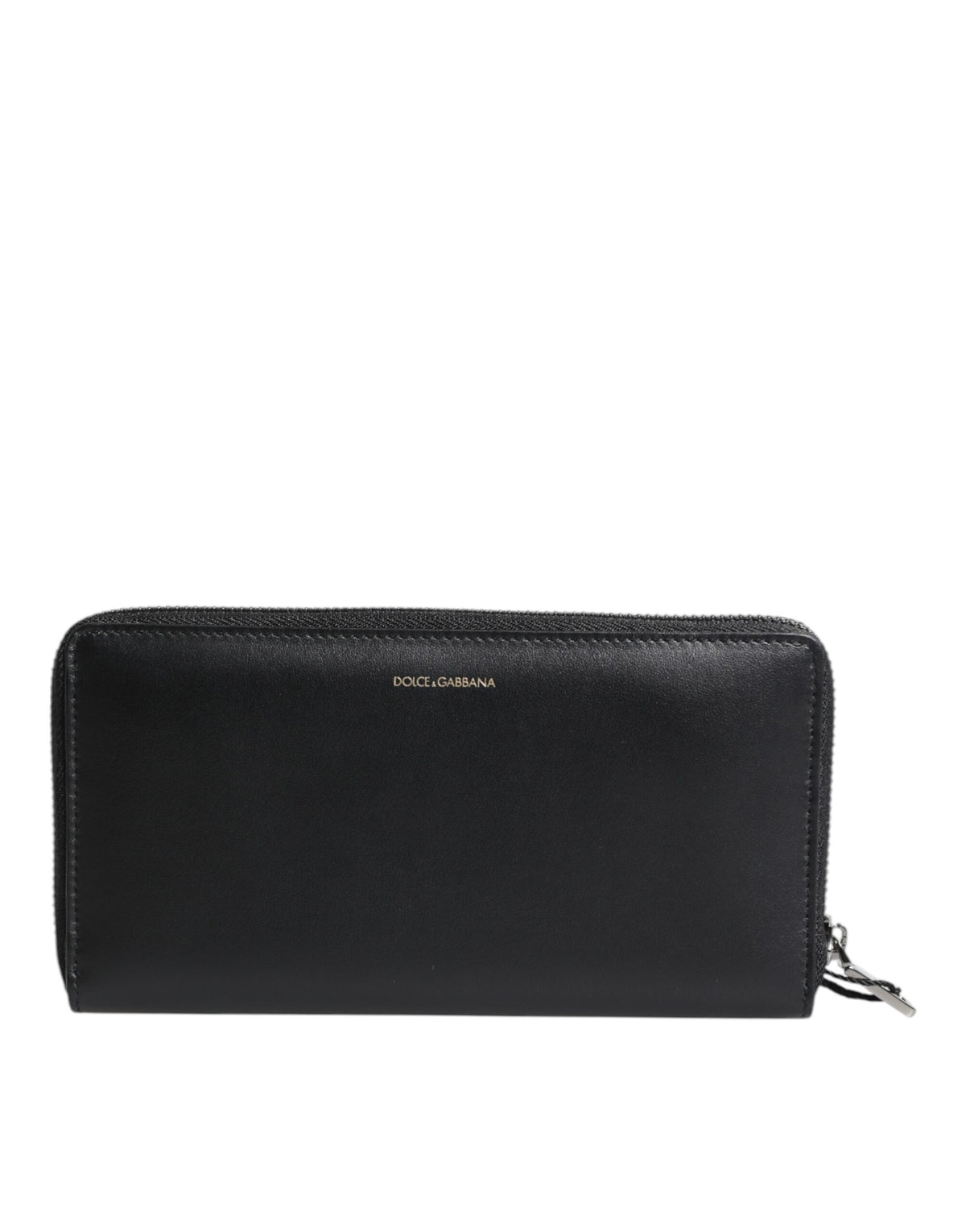 Indulge in the exquisite Dolce & Gabbana Black Blue Exotic Leather Embossed Continental Wallet, a timeless blend of calfskin and land snake, embodying sophistication and luxury.