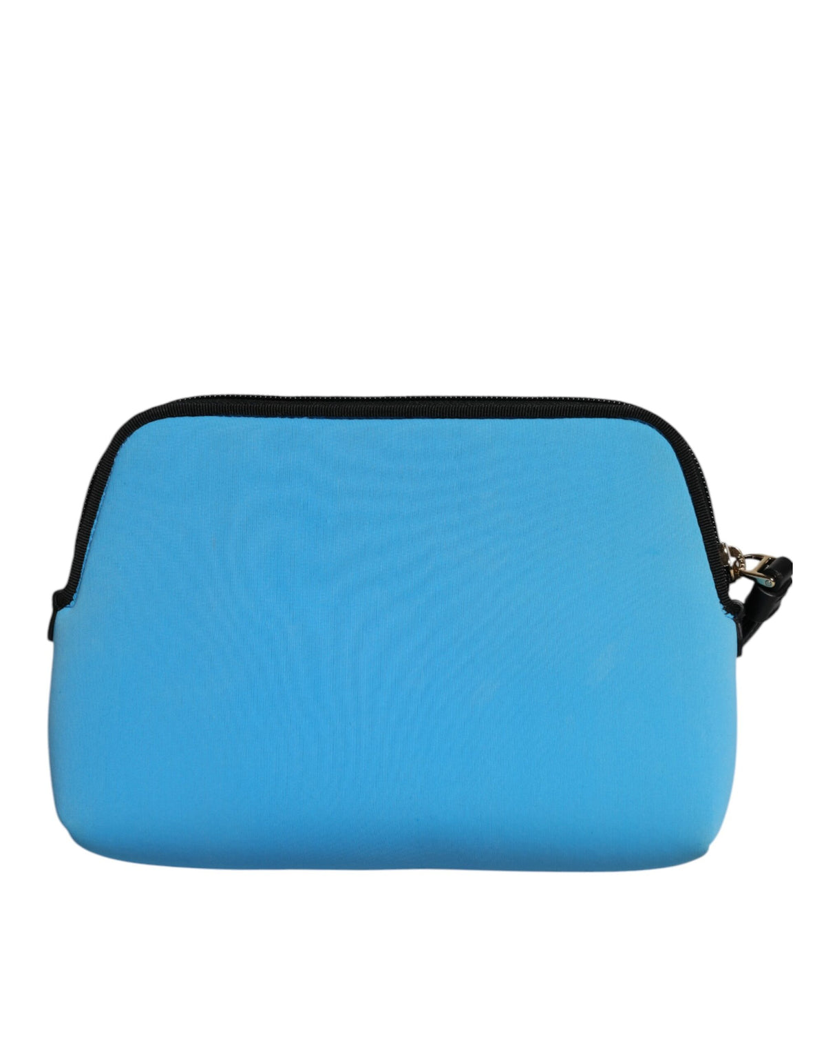 Discover the exquisite Dolce & Gabbana Blue DG Logo Print Clutch, a luxurious blend of nylon and spandex, crafted in Italy for those who embrace elegance and sophistication.