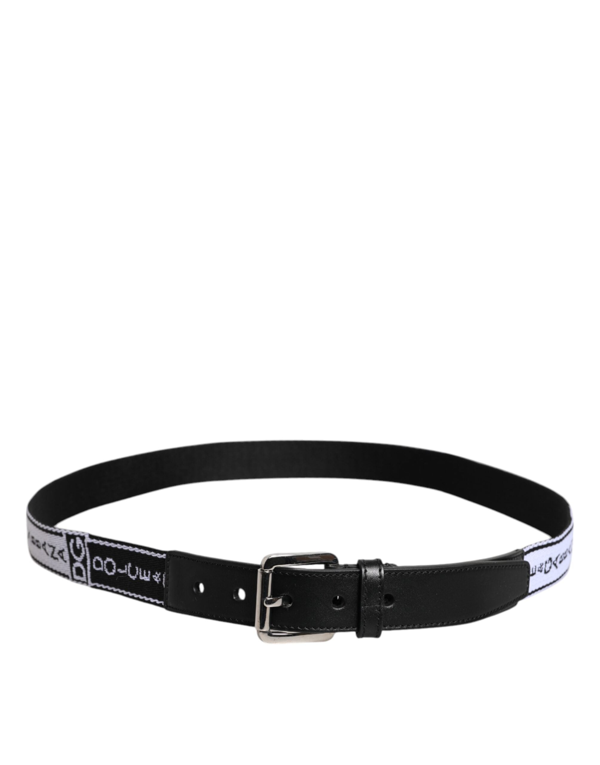Dolce & Gabbana Luxury Metal Logo Buckle Belt for Timeless Elegance