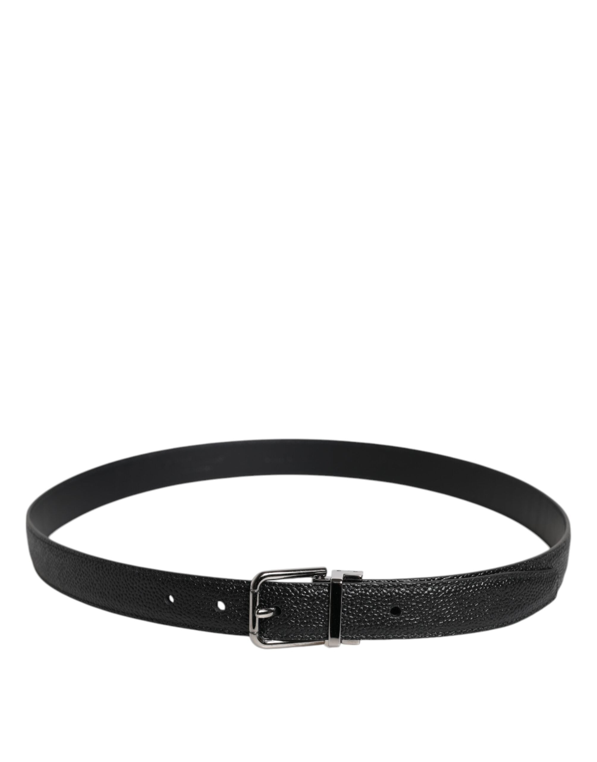 Dolce & Gabbana Classic Metal Buckle Belt - Timeless Luxury