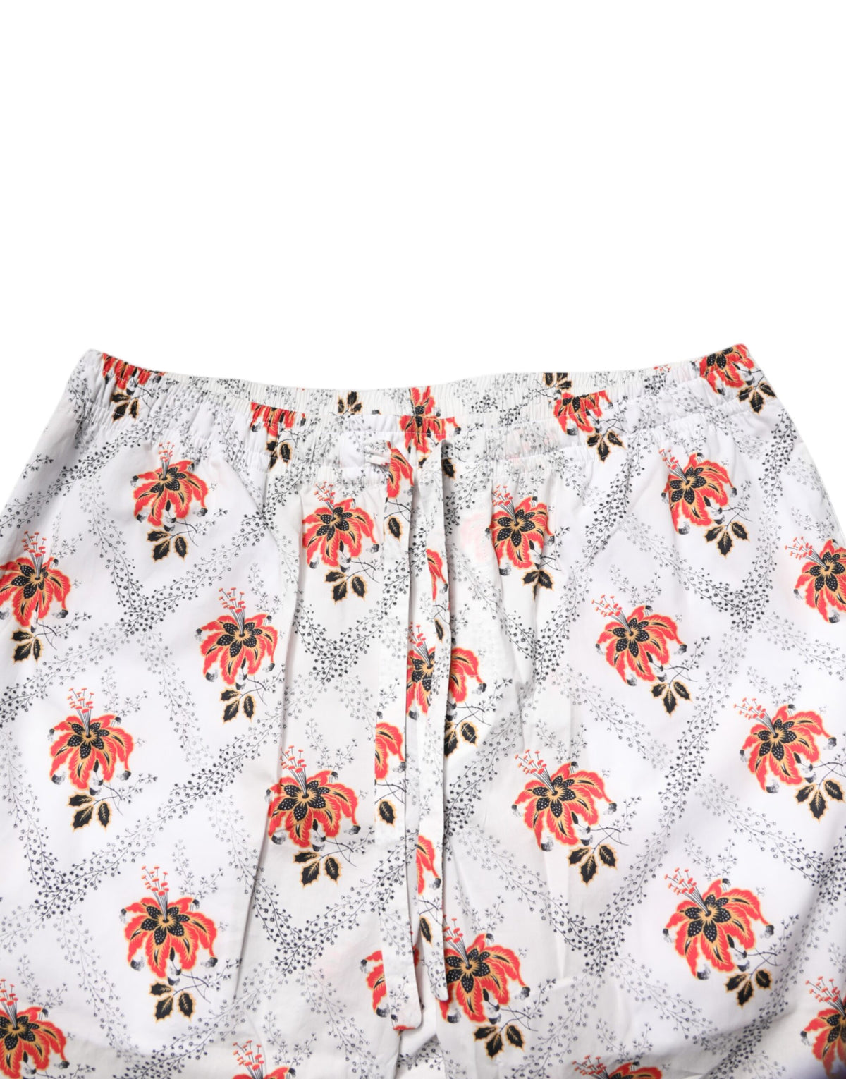Dolce & Gabbana Floral Print Cotton Pajama Set - Indulge in Luxury