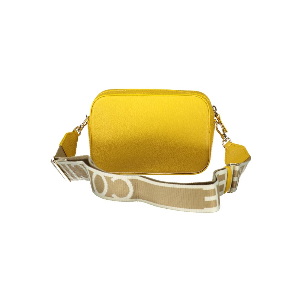 Coccinelle Giallo Leather Handbag - Artisanal Luxury Redefined