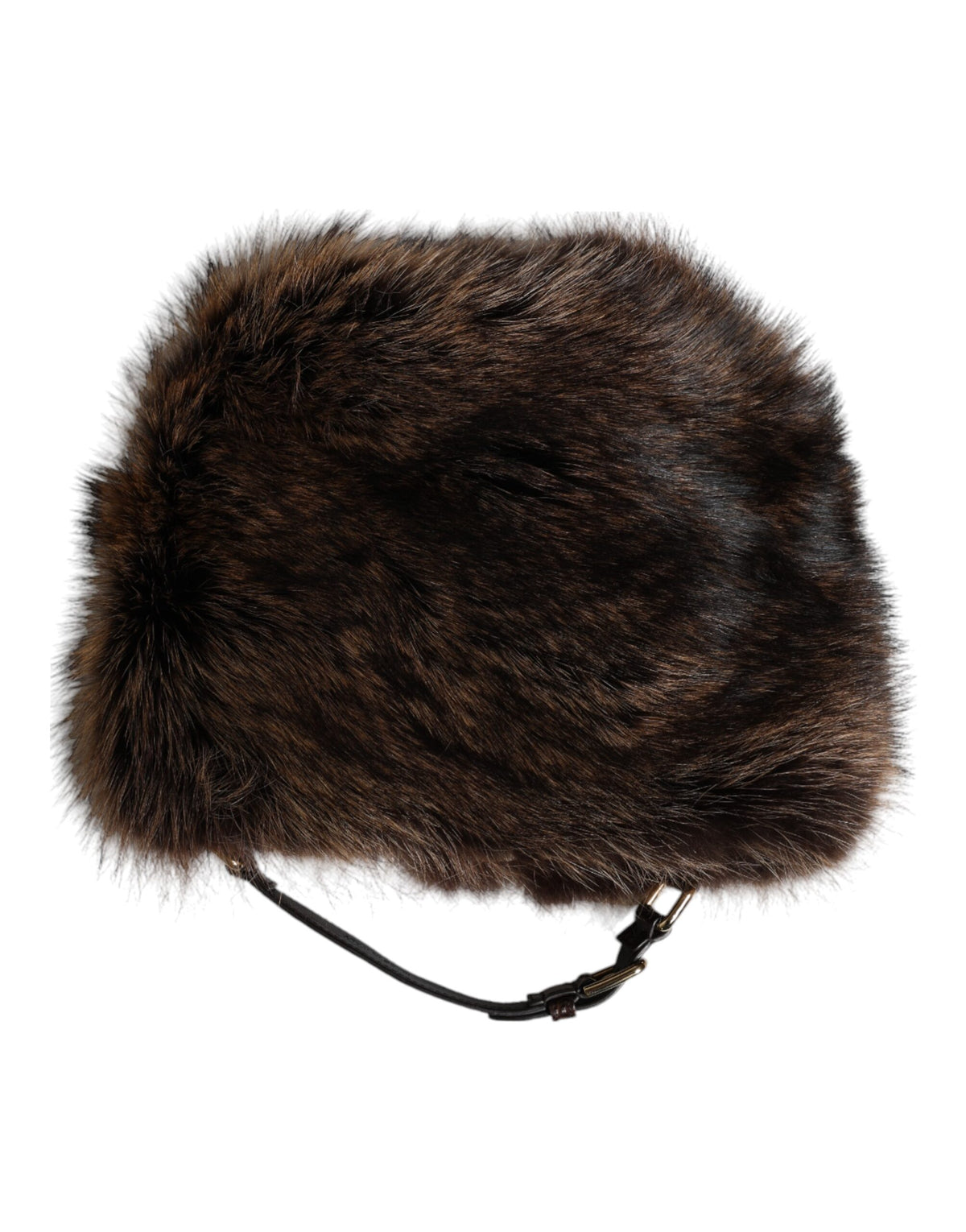 Indulge in the exquisite Dolce & Gabbana Brown Fur Women Bucket Hat, a masterpiece of artisanal luxury crafted from sumptuous raccoon fur, perfect for elevating any ensemble.