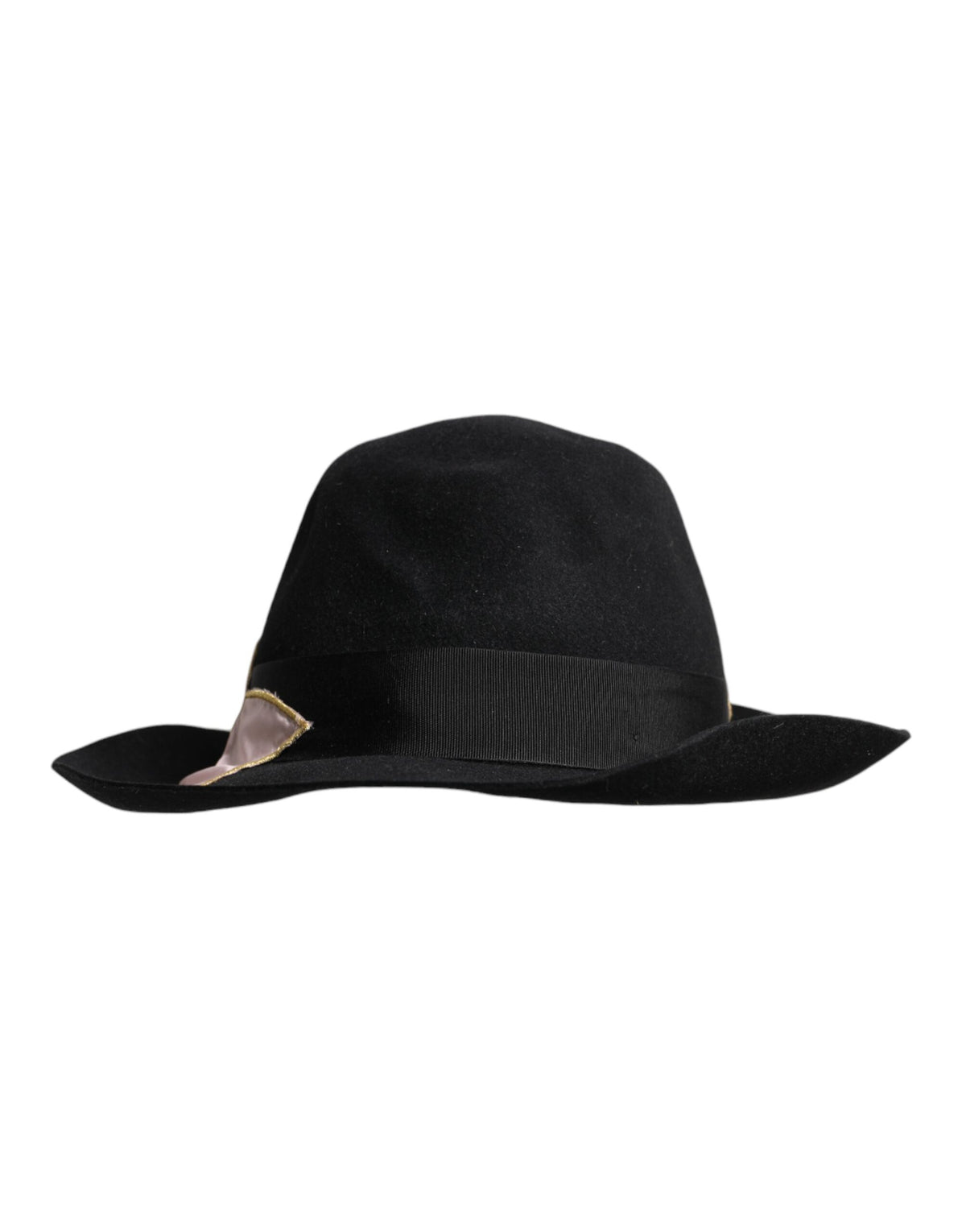Indulge in the artisanal elegance of the Dolce & Gabbana Black Logo Embroidered Wide Brim Hat, a luxurious accessory that elevates your style with exquisite craftsmanship and timeless sophistication.