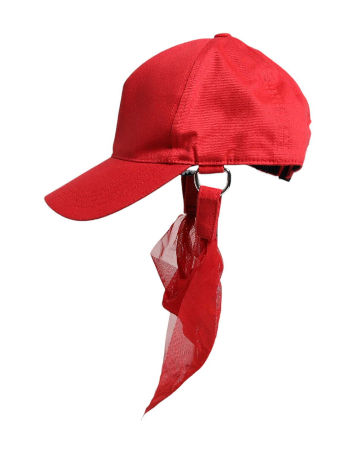 Discover the Dolce & Gabbana Red Cotton 6 Panels Baseball Cap, a luxurious accessory that embodies Italian craftsmanship and elevates your style with effortless elegance.