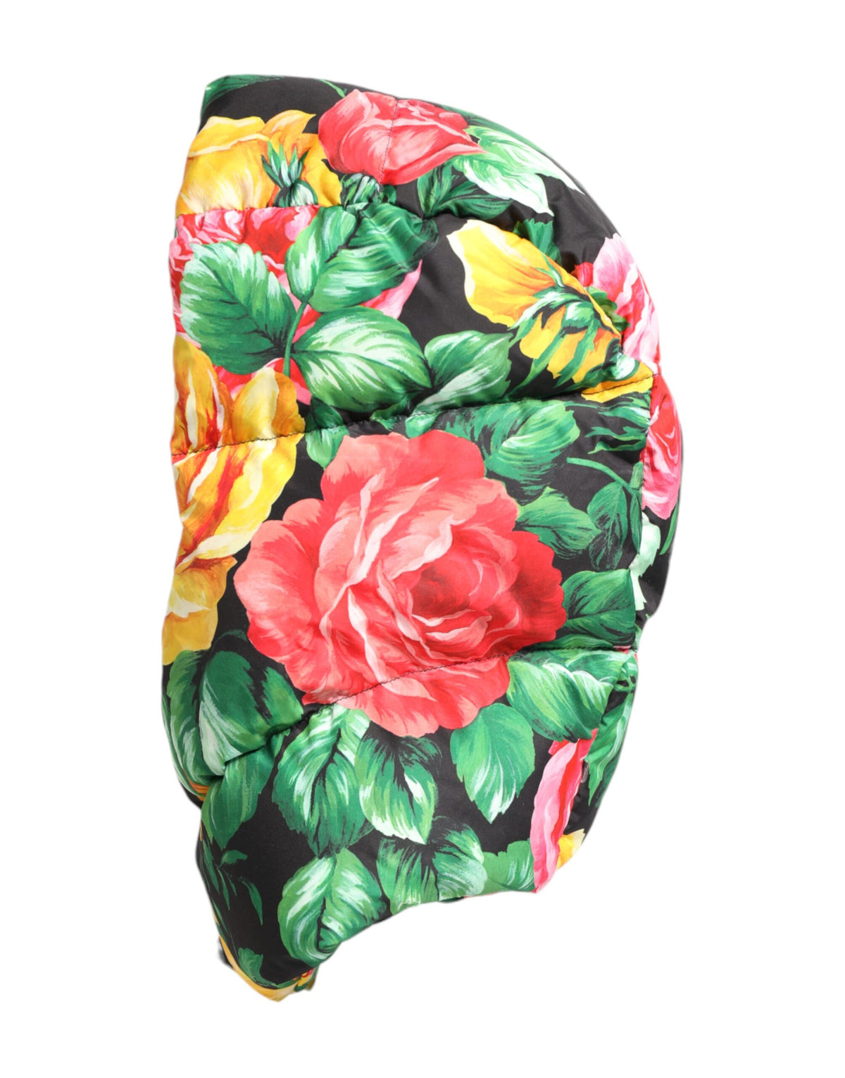 Indulge in the artistry of the Dolce & Gabbana Multicolor Floral Print Whole Head Wrap Hat, a luxurious blend of vibrant design and Italian craftsmanship, perfect for elevating any occasion.