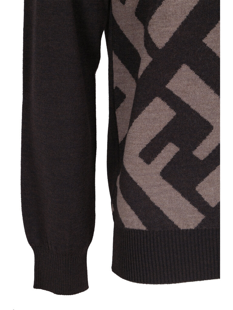 Fendi Elevate Your Style with Chic Wool Sweater - DEA STILOSA MILANO