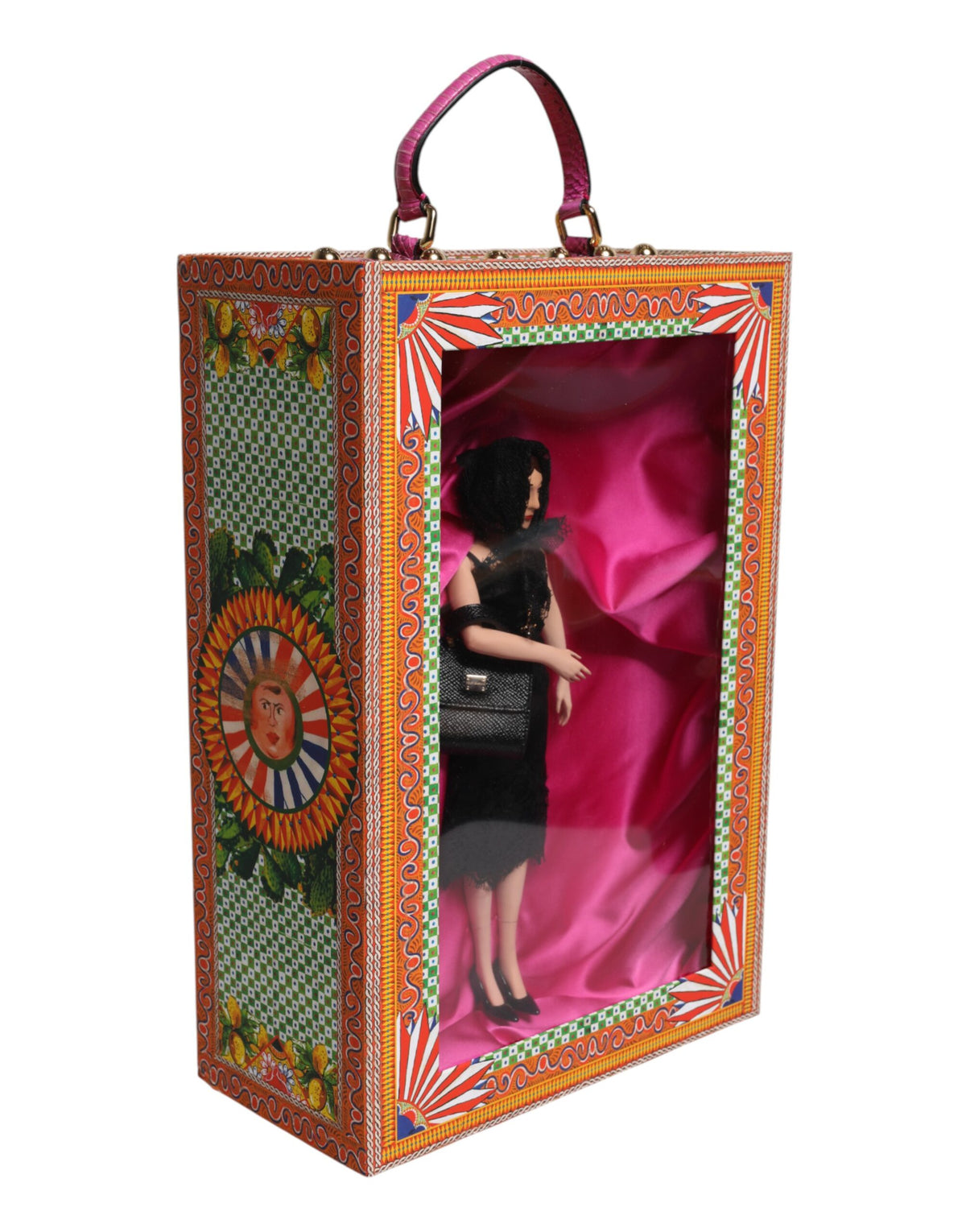 Dolce & Gabbana ROSA Couture Doll - Exquisite Silk & Leather