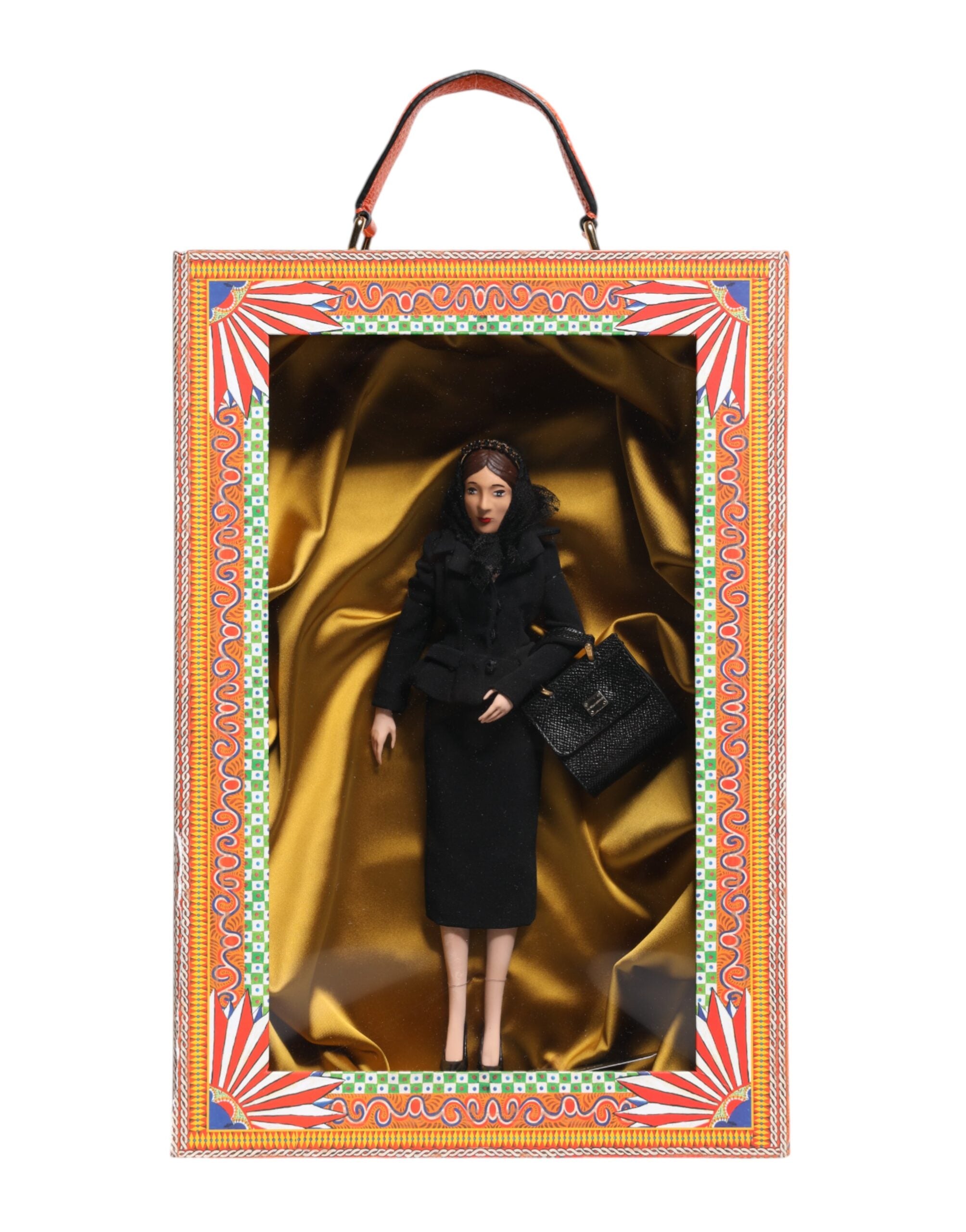 Dolce & Gabbana Black Dress Fashion Doll, Exquisite Craftsmanship